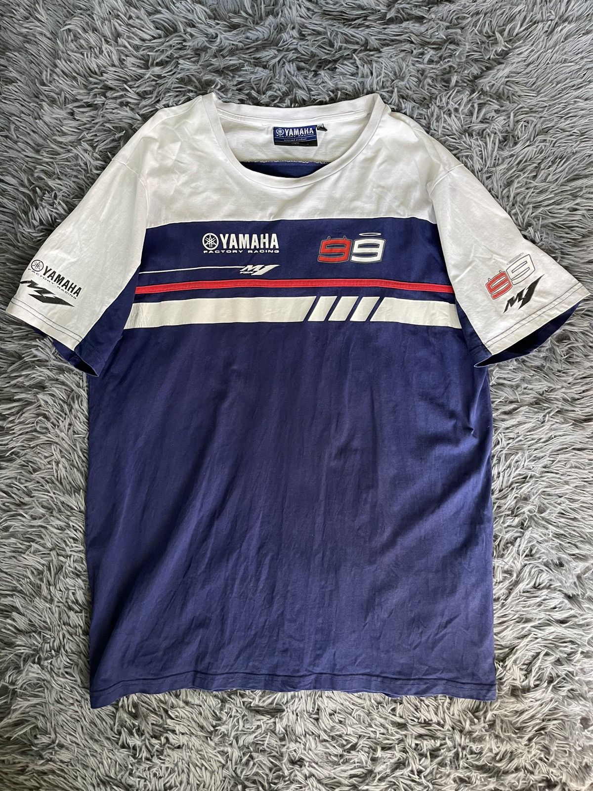 Vintage × Yamaha Yamaha Y2K vintage Racing t-shirt Size US XXL / EU 58 / 5 - 1 Thumbnail
