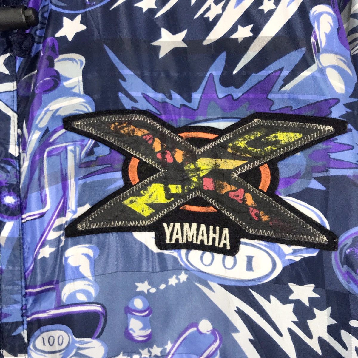 Yamaha Vintage 90’s Yamaha MAG Art Print Ski Jacket Size US L / EU 52-54 / 3 - 12 Thumbnail