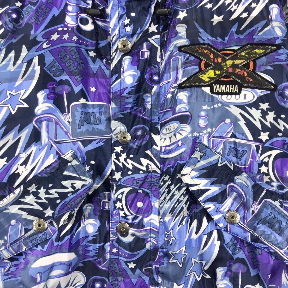 Yamaha Vintage 90’s Yamaha MAG Art Print Ski Jacket Size US L / EU 52-54 / 3 - 10 Thumbnail
