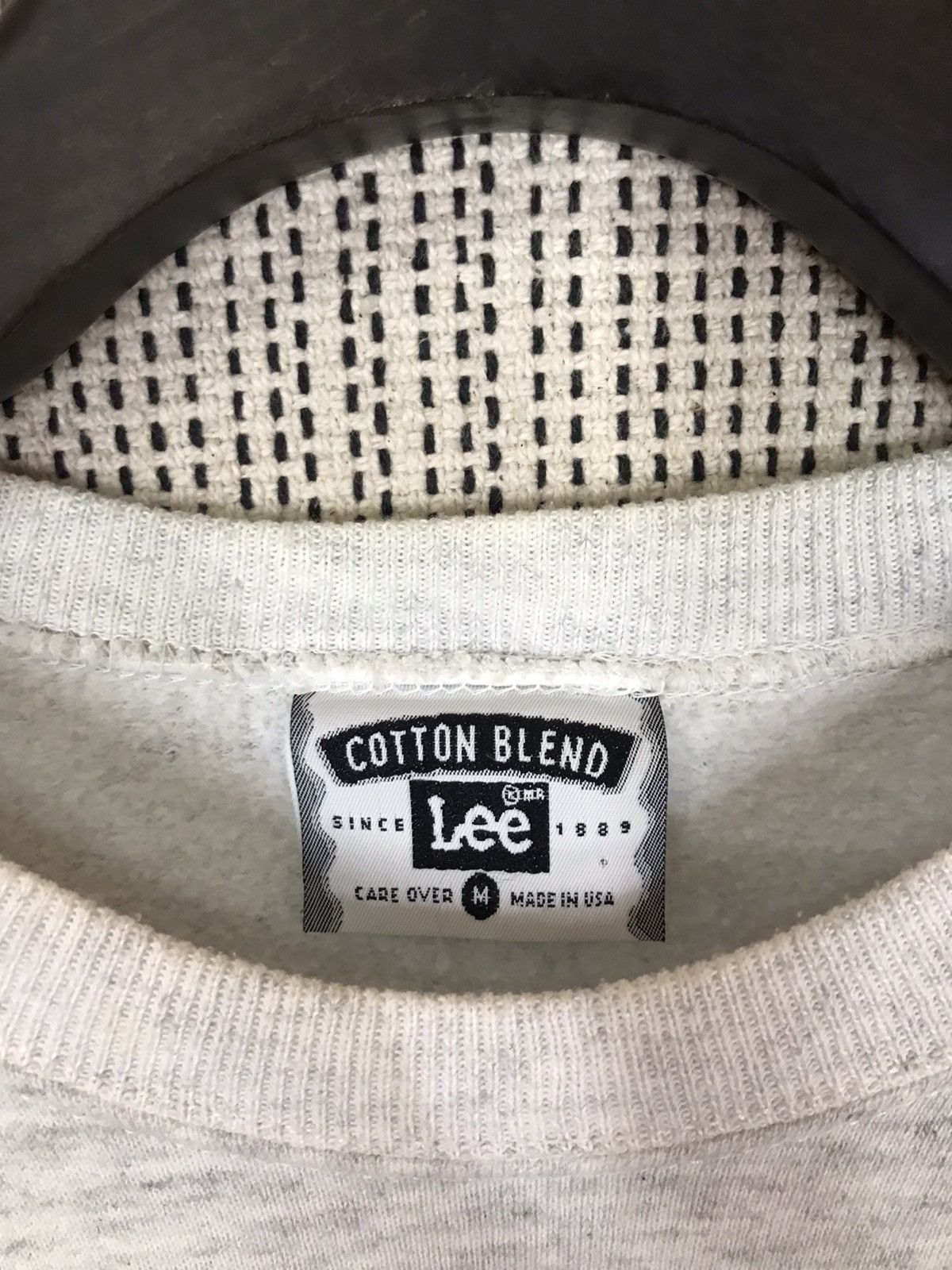Lee × Vintage ‼️VINTAGE LEE 90s SWEATSHIRT BIG LOGO NICE DESIGN‼️ Size US M / EU 48-50 / 2 - 3 Thumbnail