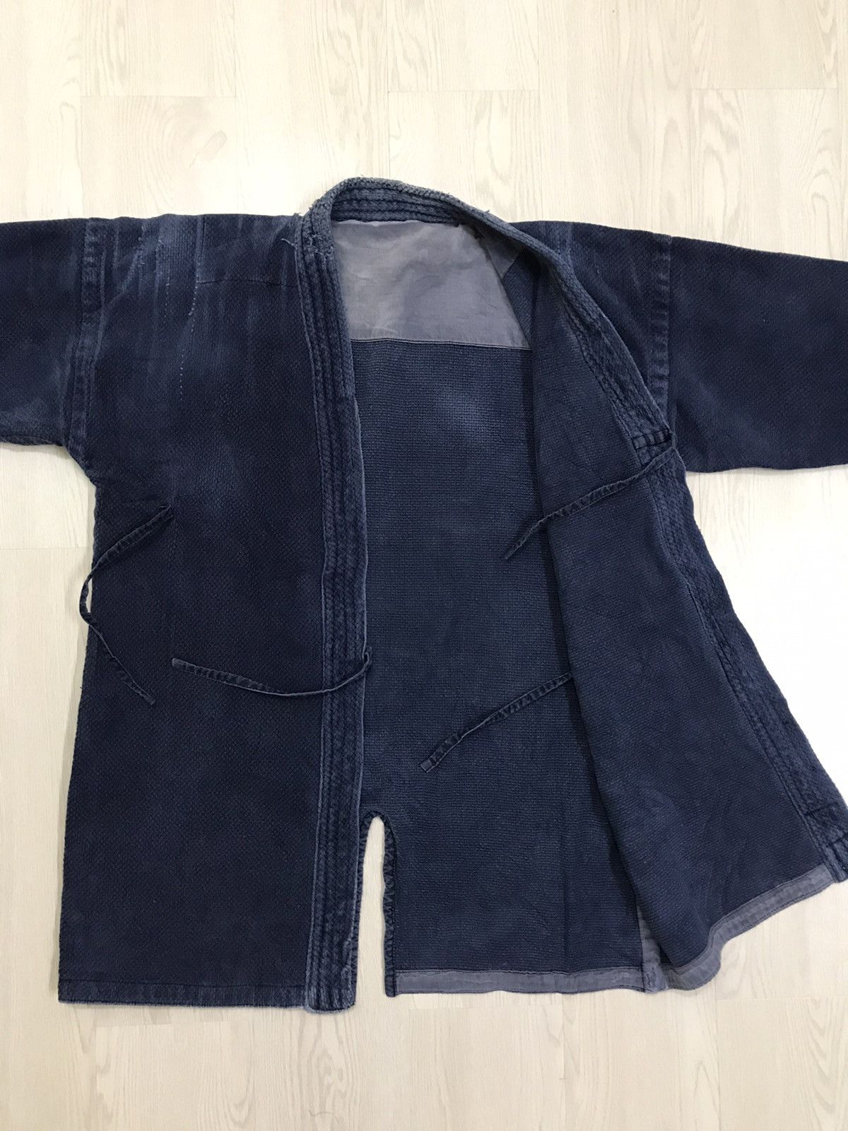 Japanese Brand 💥RARE💥 Vintage Indigo Distressed Kimono Visvim Kapital Size US M / EU 48-50 / 2 - 6 Thumbnail