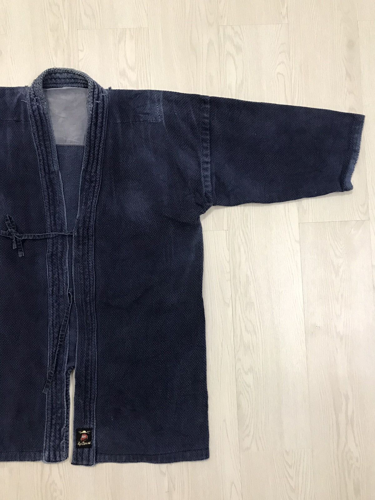 Japanese Brand 💥RARE💥 Vintage Indigo Distressed Kimono Visvim Kapital Size US M / EU 48-50 / 2 - 2 Thumbnail