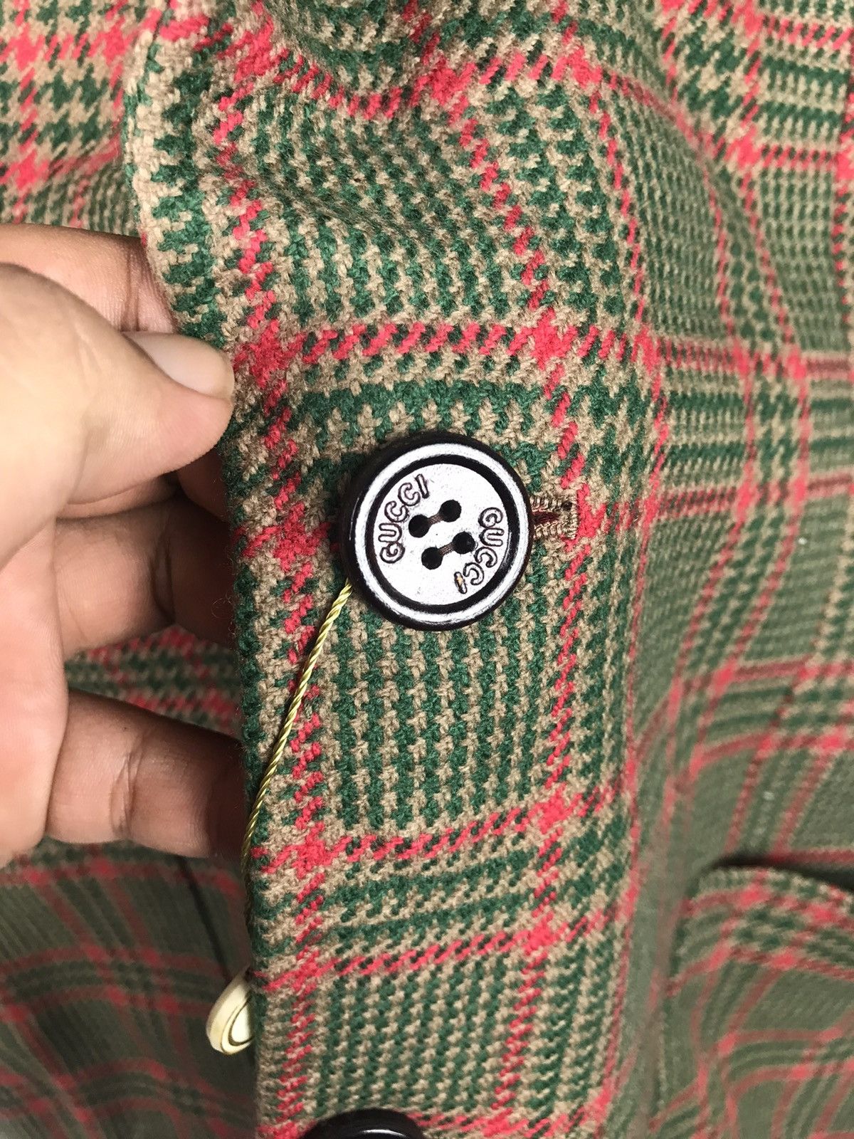 Gucci 🔥Luxury🔥Rare design Vintage Gucci Blazer Size US M / EU 48-50 / 2 - 7 Thumbnail