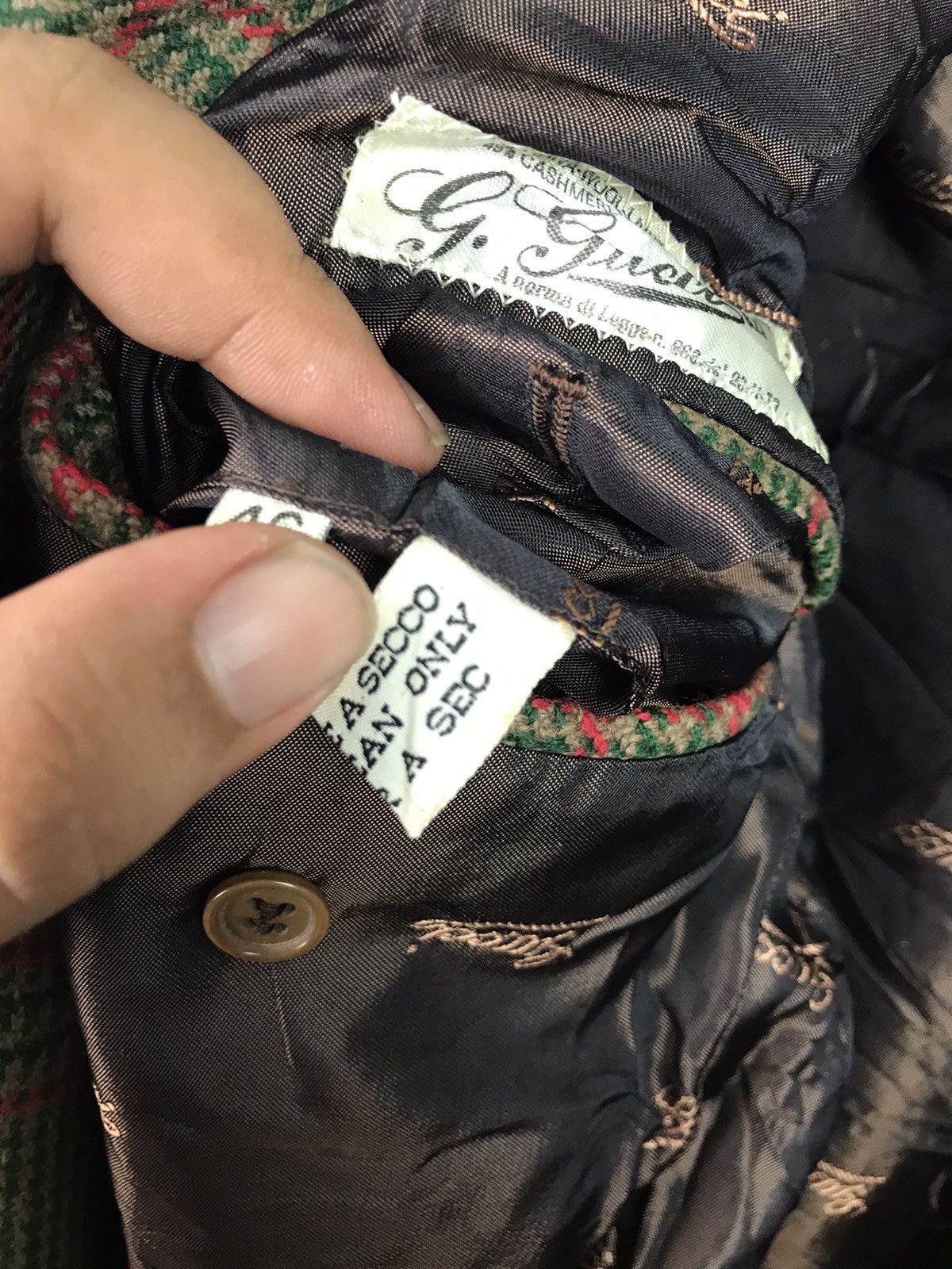 Gucci 🔥Luxury🔥Rare design Vintage Gucci Blazer Size US M / EU 48-50 / 2 - 11 Thumbnail