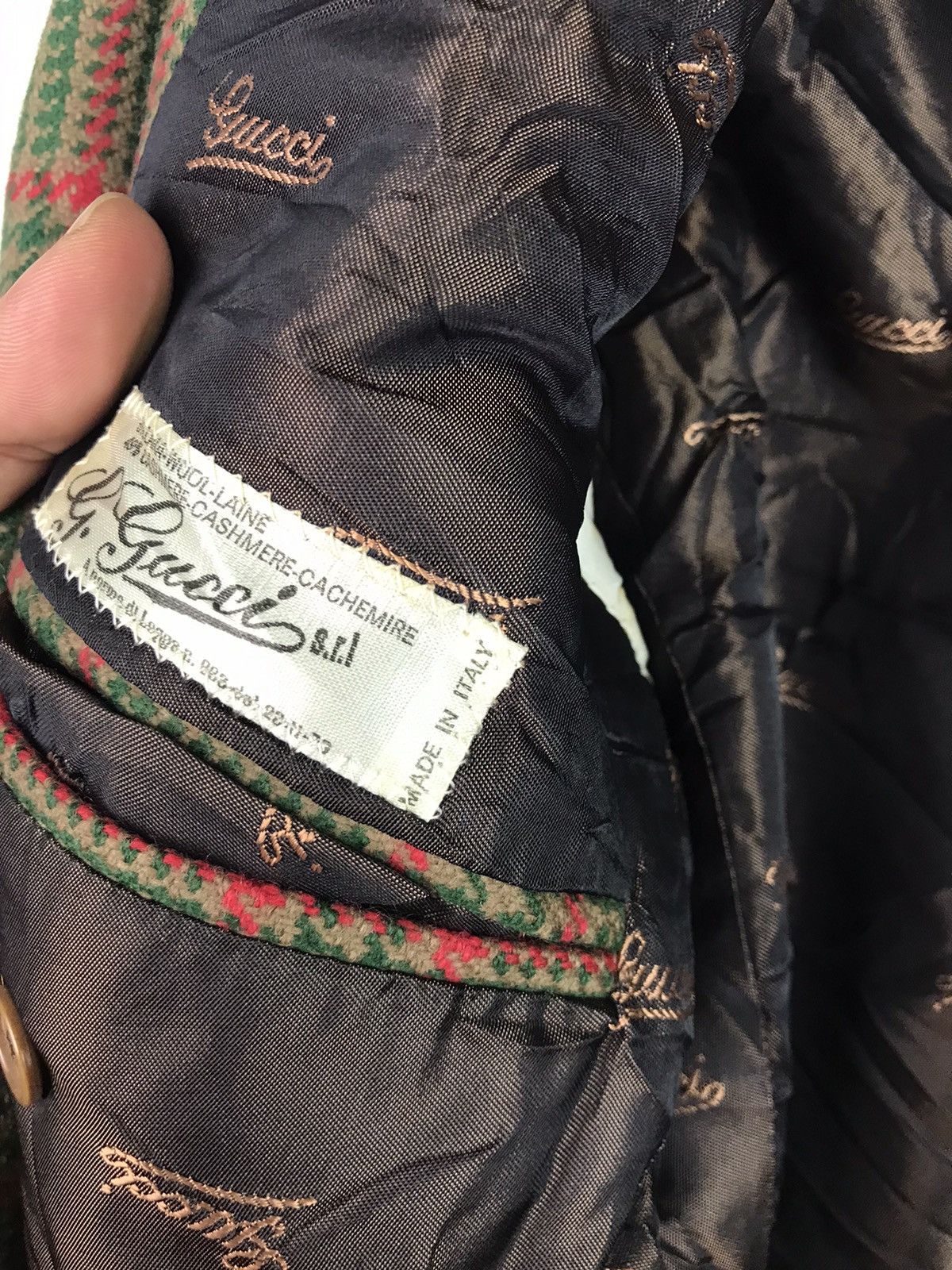 Gucci 🔥Luxury🔥Rare design Vintage Gucci Blazer Size US M / EU 48-50 / 2 - 5 Thumbnail