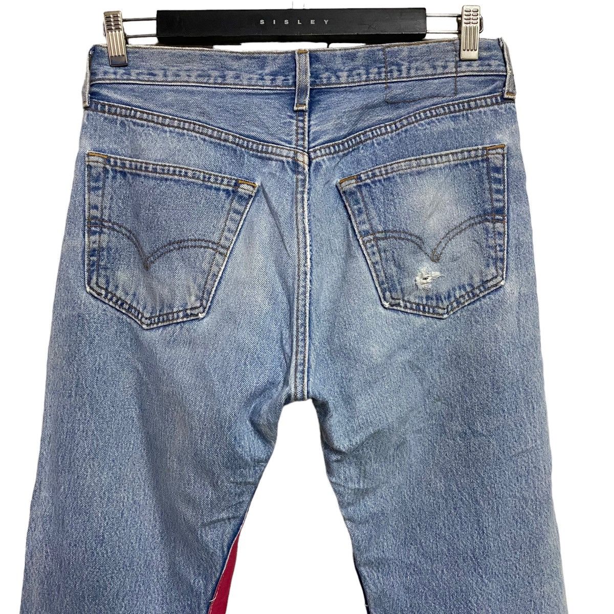 Levi's Vintage 90s Levis 501 Bandana Patchwork Jeans Kapital Size US 30 / EU 46 - 10 Thumbnail