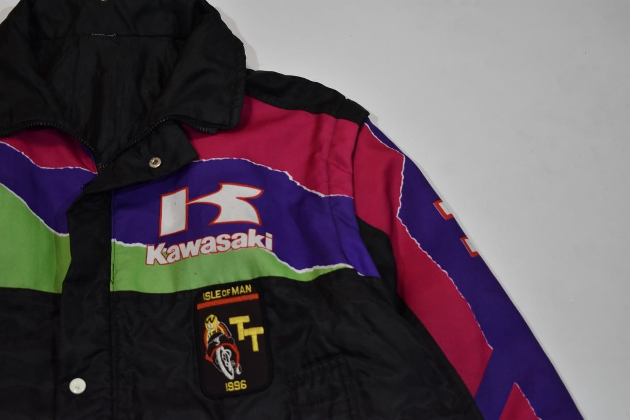 NASCAR Kawasaki Vintage Team Jacket 1996 Racing Size US M / EU 48-50 / 2 - 3 Thumbnail