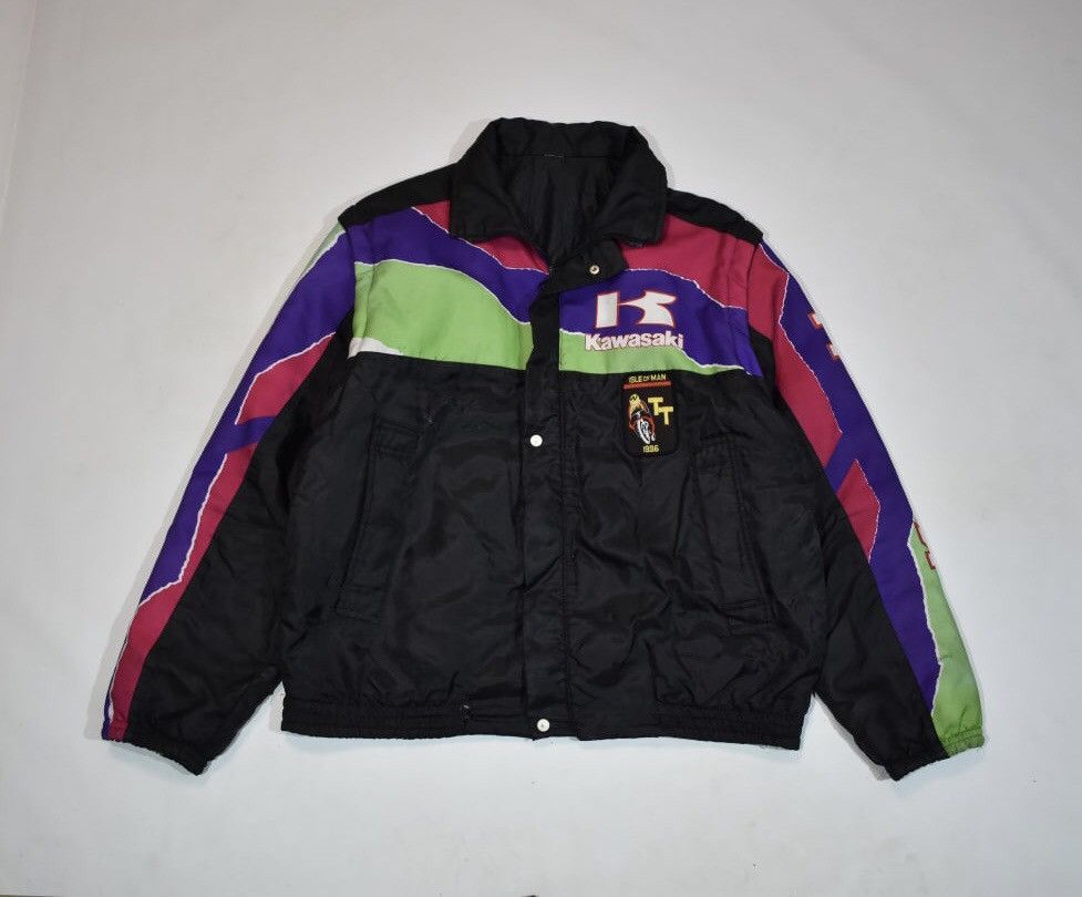 NASCAR Kawasaki Vintage Team Jacket 1996 Racing Size US M / EU 48-50 / 2 - 2 Thumbnail