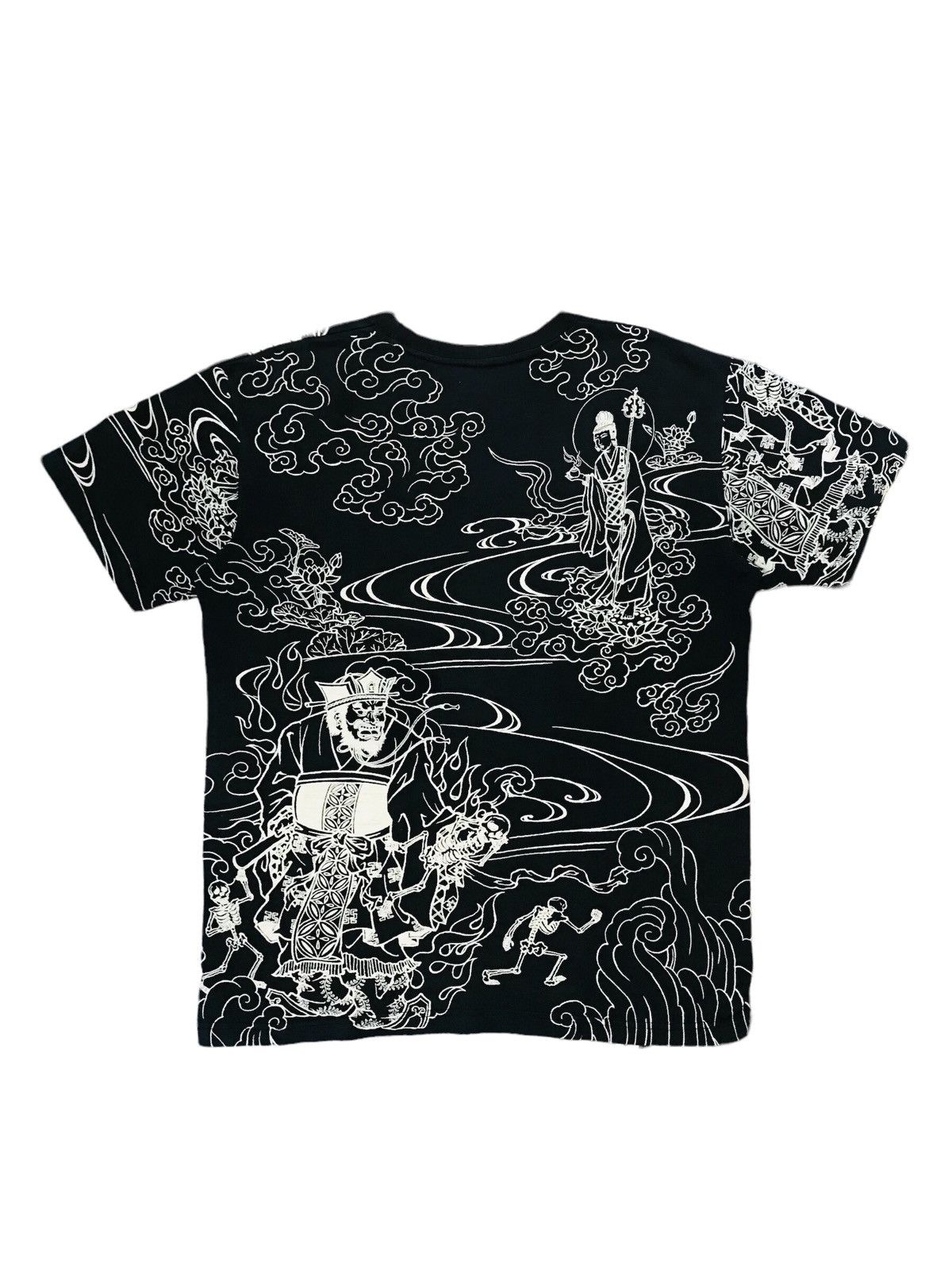 Japanese Brand Art Japan Religion History Shinto God Skeleton Size US L / EU 52-54 / 3 - 1 Thumbnail