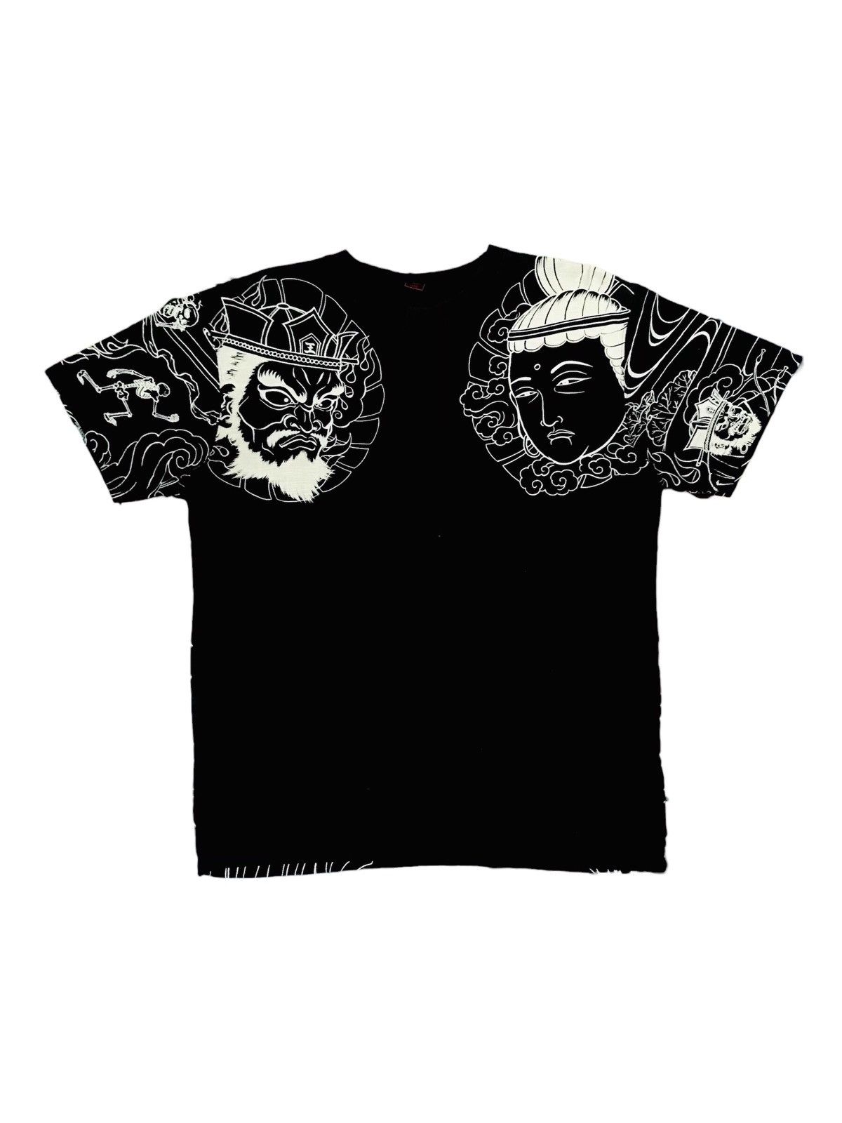 Japanese Brand Art Japan Religion History Shinto God Skeleton Size US L / EU 52-54 / 3 - 2 Thumbnail
