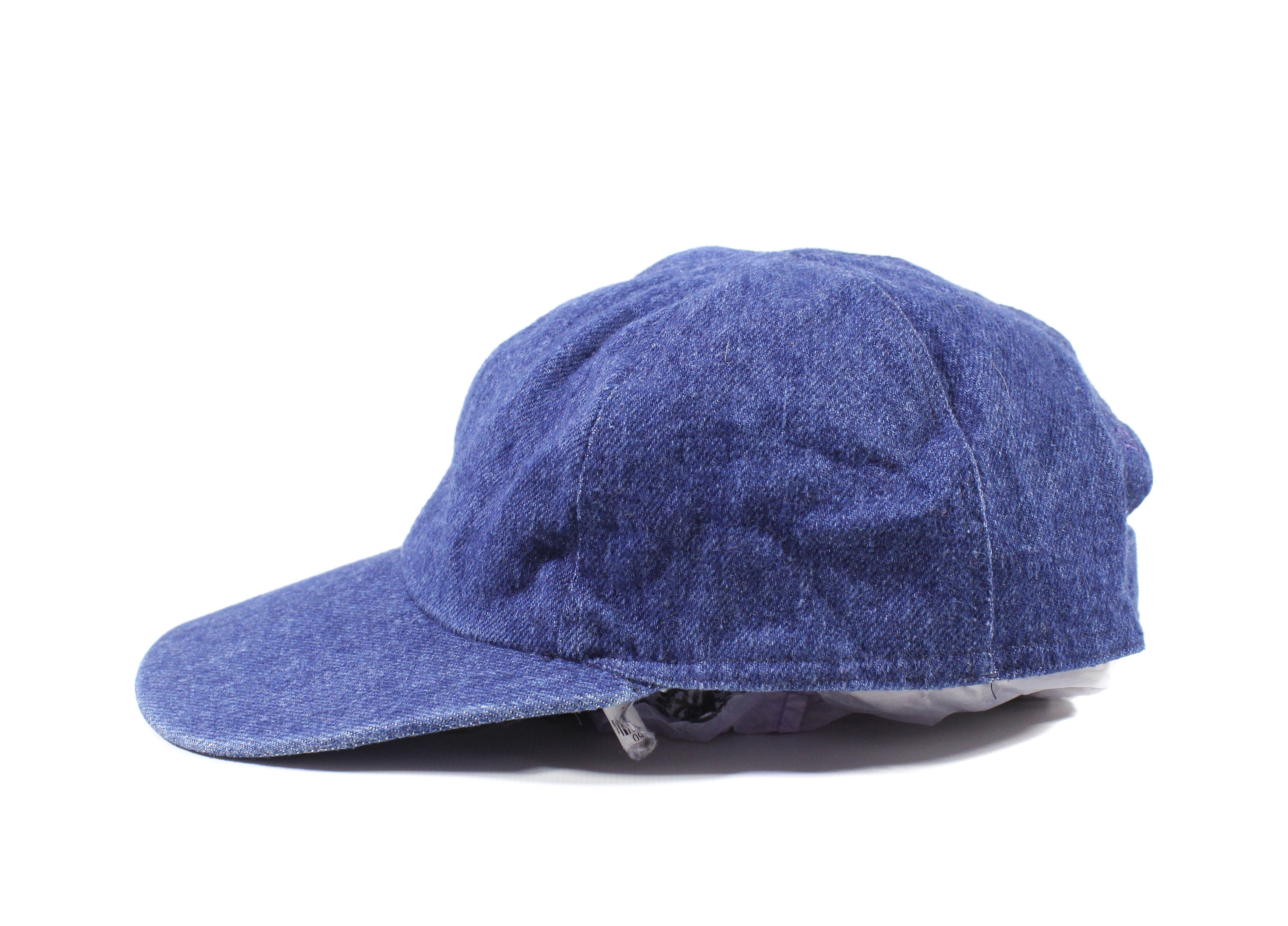 Burberry 90S Logo Denim Cap Vintage Size ONE SIZE - 1 Thumbnail