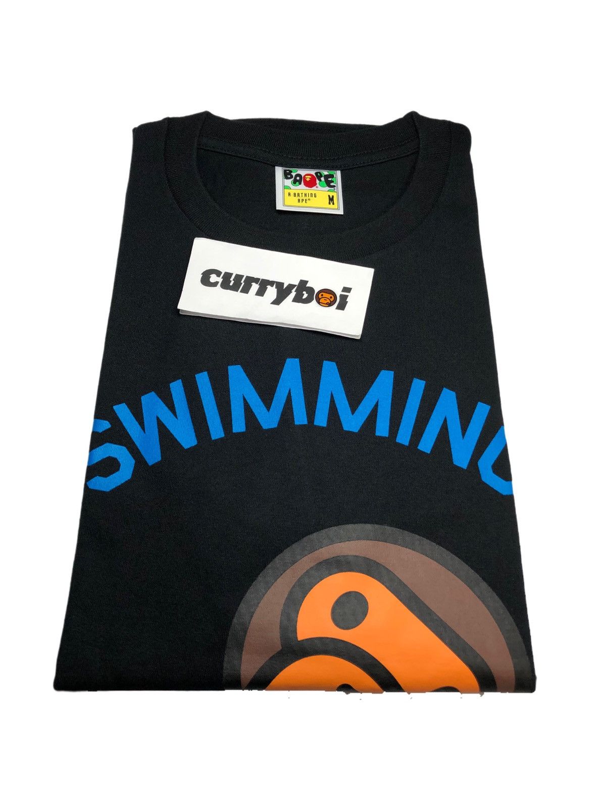 Bape SALE🔥 BAPE Milo Swimming Sports Tee Black Size US M / EU 48-50 / 2 - 3 Thumbnail