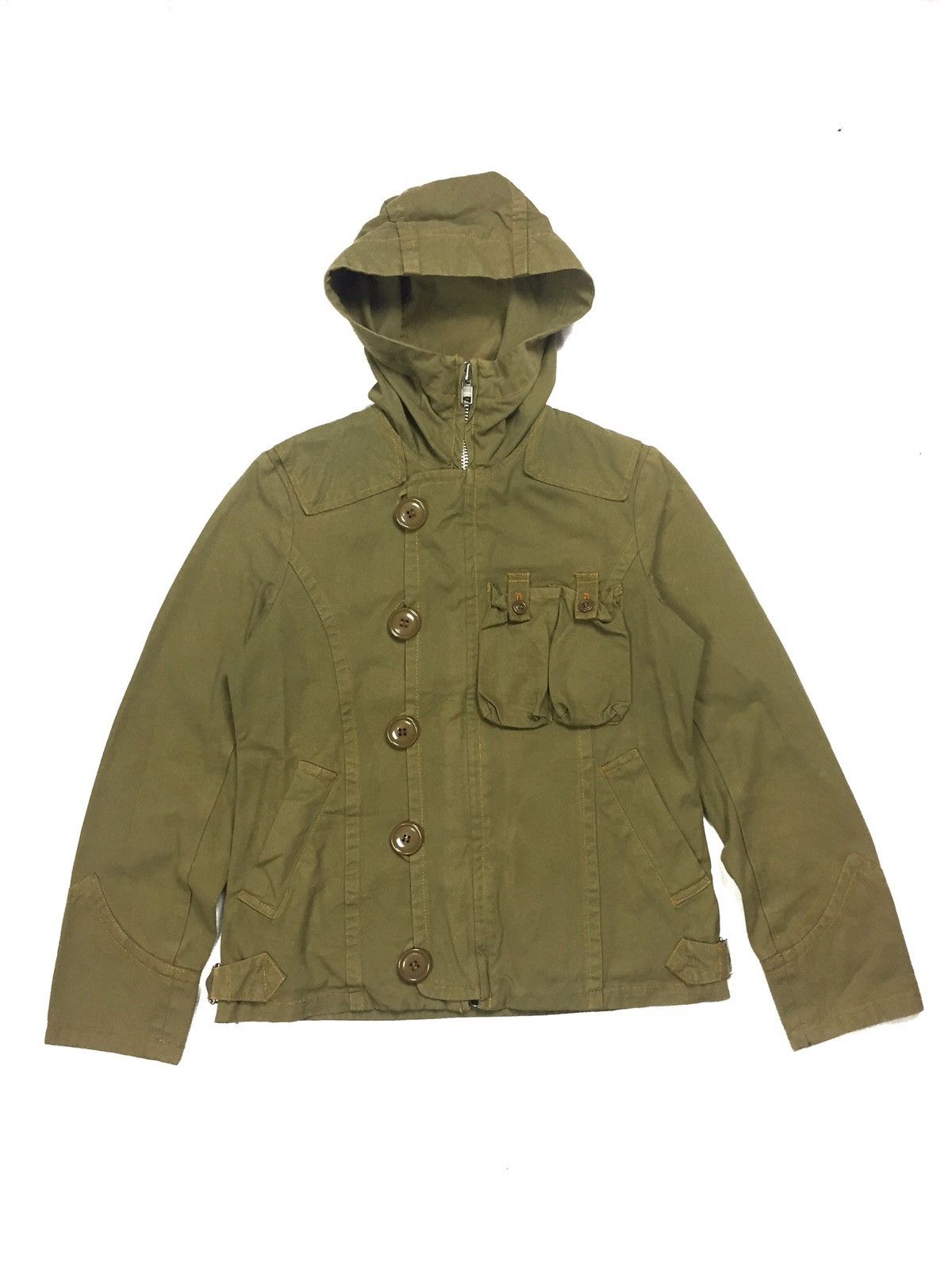 Issey Miyake × Japanese Brand Sunaokuwahara by issey miyake military style jacket Size M / US 6-8 / IT 42-44 - 1 Thumbnail