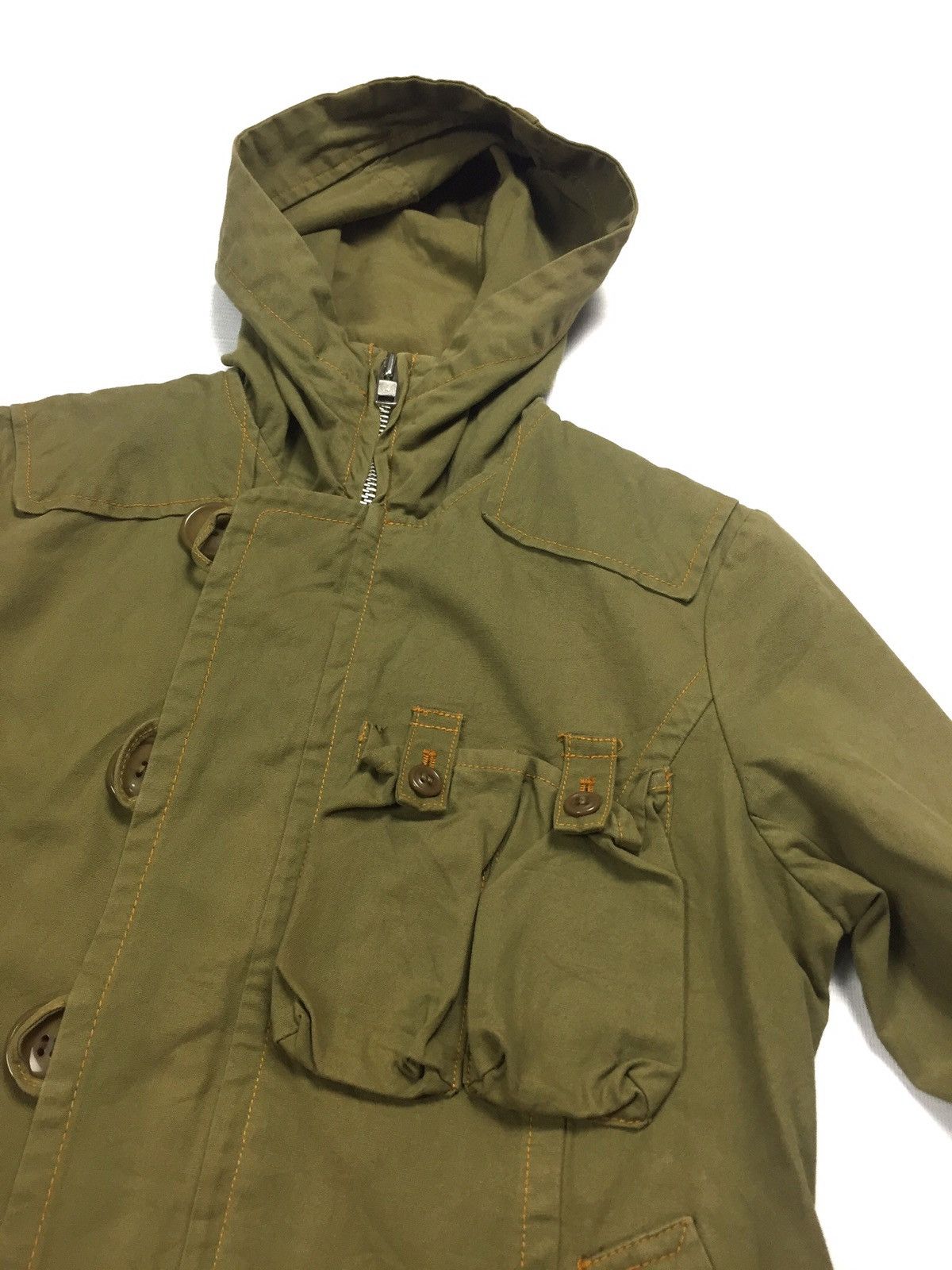 Issey Miyake × Japanese Brand Sunaokuwahara by issey miyake military style jacket Size M / US 6-8 / IT 42-44 - 6 Thumbnail