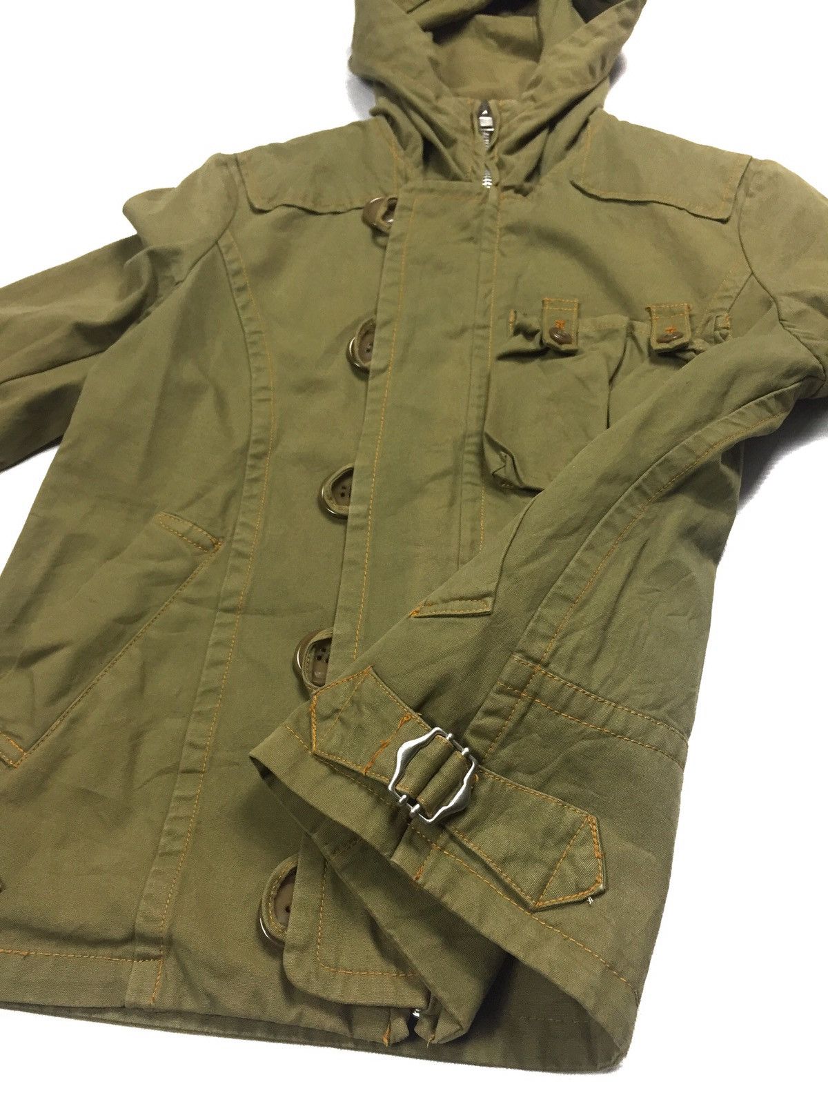 Issey Miyake × Japanese Brand Sunaokuwahara by issey miyake military style jacket Size M / US 6-8 / IT 42-44 - 7 Thumbnail