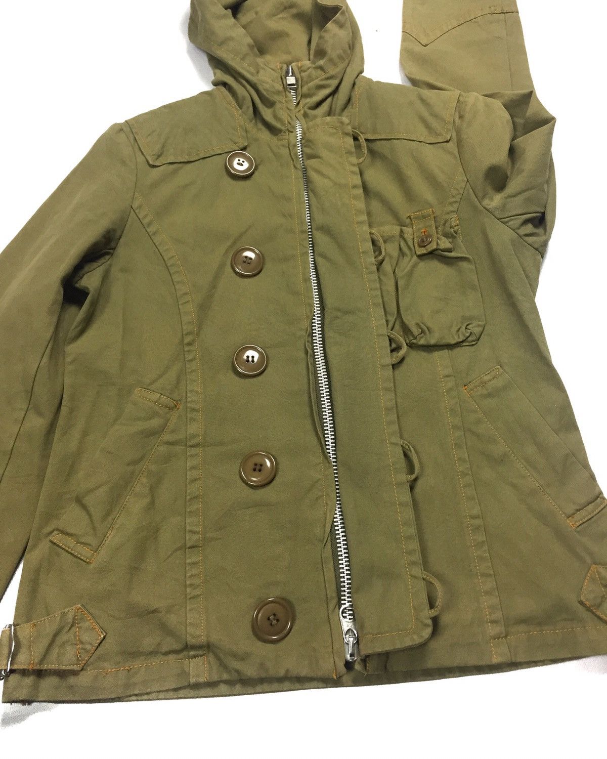 Issey Miyake × Japanese Brand Sunaokuwahara by issey miyake military style jacket Size M / US 6-8 / IT 42-44 - 8 Thumbnail