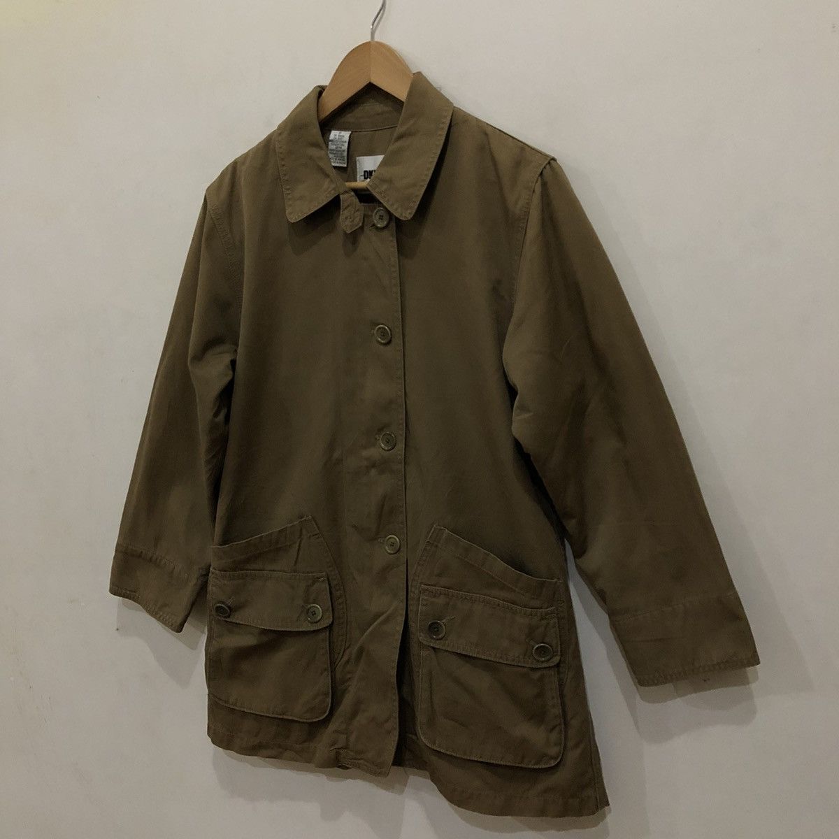 DKNY DKNY Classic Parka Tartan Design Size US M / EU 48-50 / 2 - 3 Thumbnail