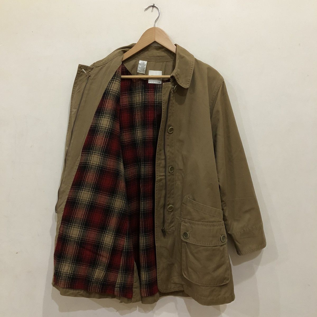 DKNY DKNY Classic Parka Tartan Design Size US M / EU 48-50 / 2 - 14 Thumbnail