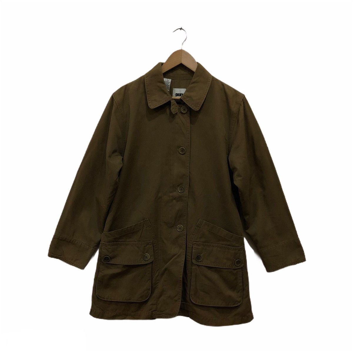 DKNY DKNY Classic Parka Tartan Design Size US M / EU 48-50 / 2 - 1 Thumbnail
