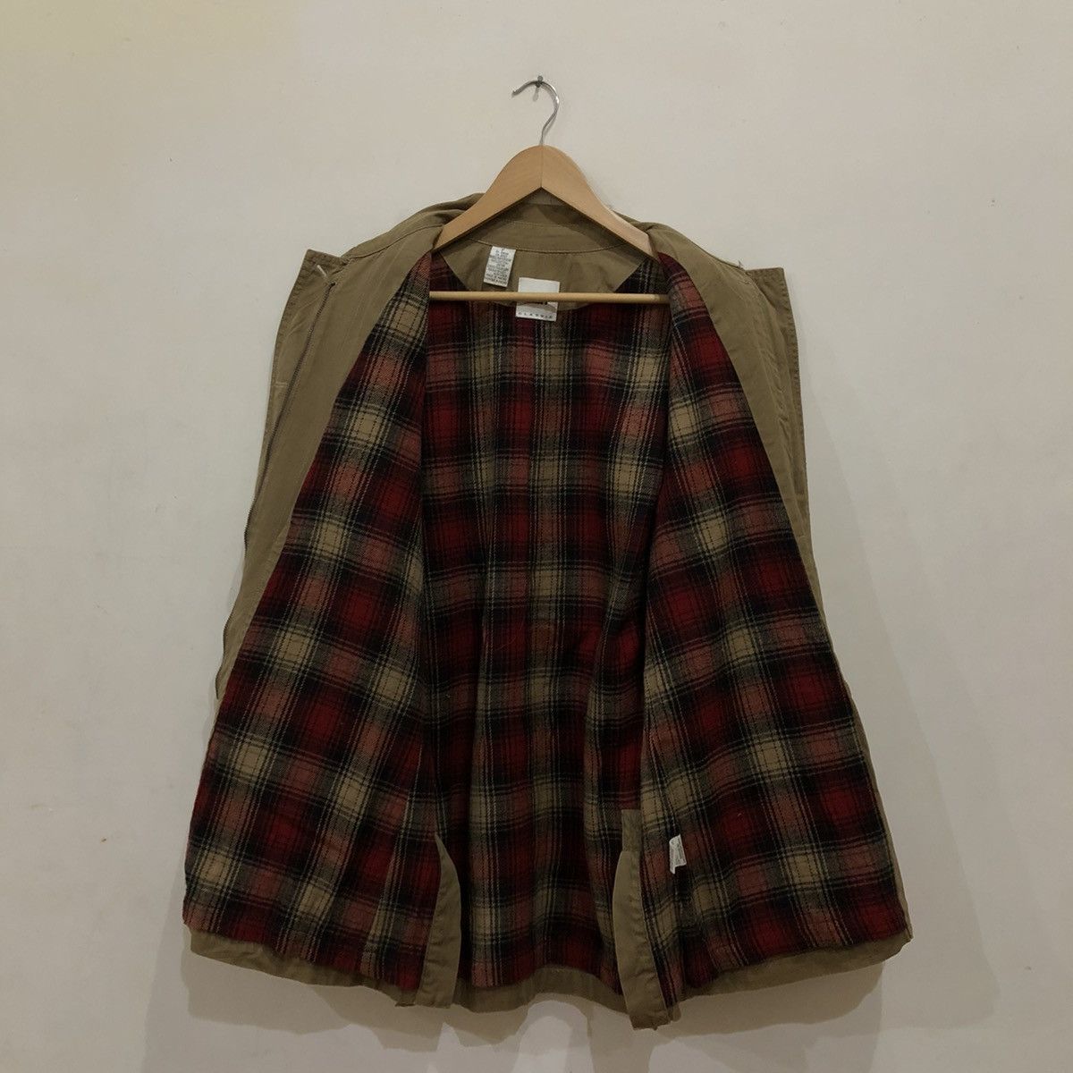 DKNY DKNY Classic Parka Tartan Design Size US M / EU 48-50 / 2 - 2 Thumbnail