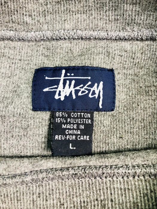 Stussy × Vintage Rare🔥Stussy Crown Embroidery Logo Sweatshirt Size US XL / EU 56 / 4 - 3 Thumbnail