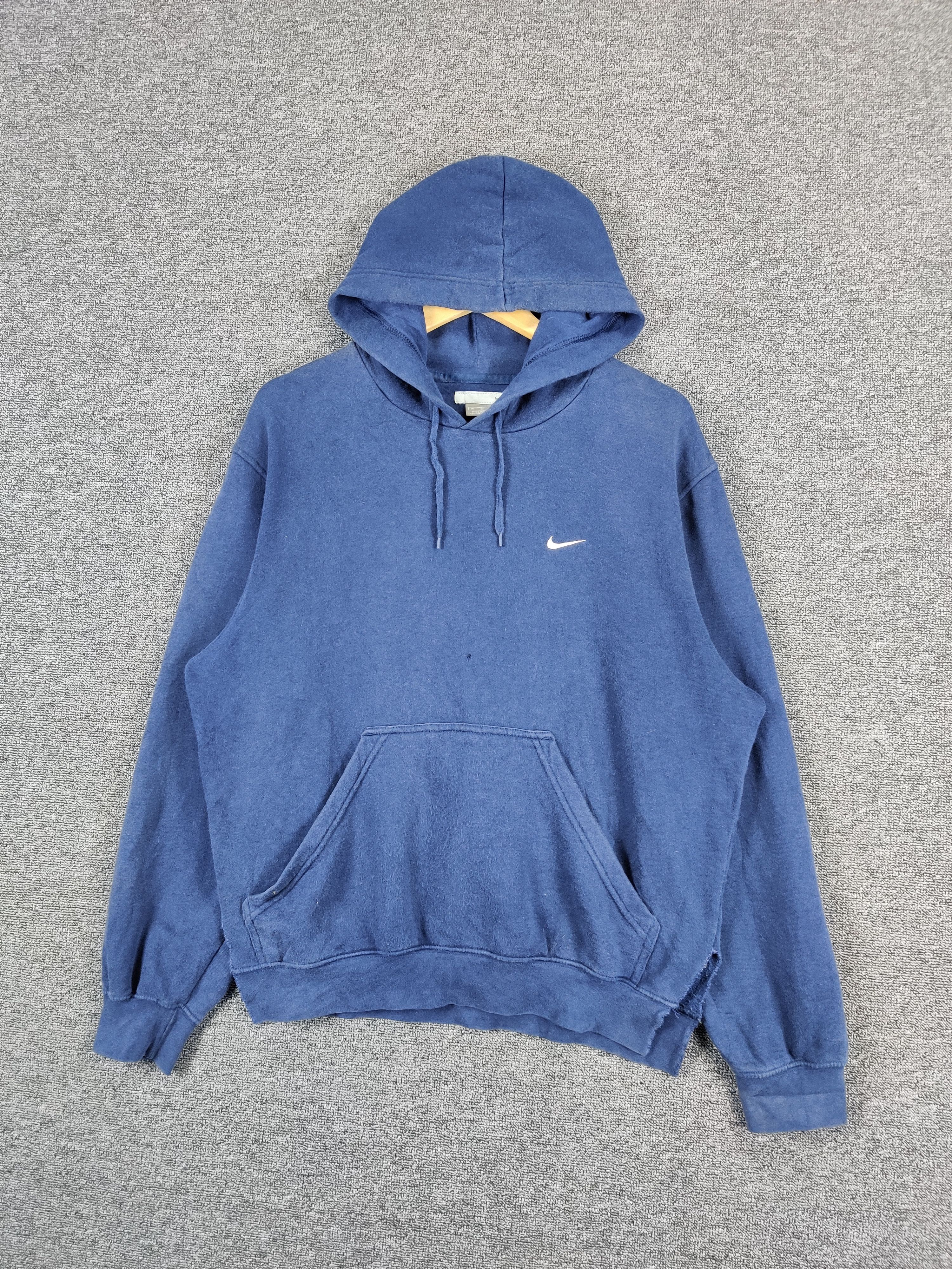 Nike Vintage Nike Swoosh Pullover Sweatshirt Hoodie Size US M / EU 48-50 / 2 - 2 Thumbnail