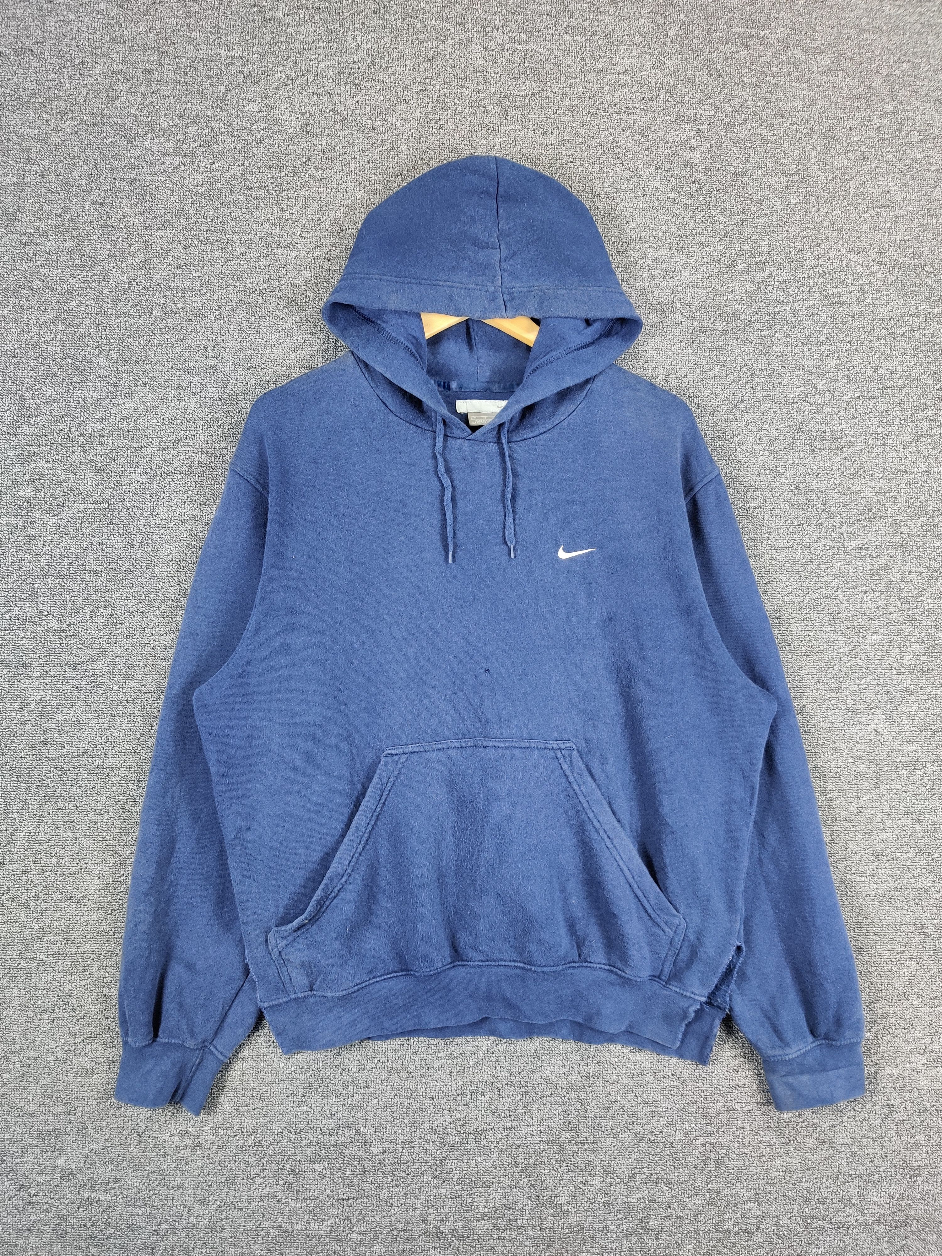 Vintage Nike Small Swoosh Sweatshirt Hoodie Pullover