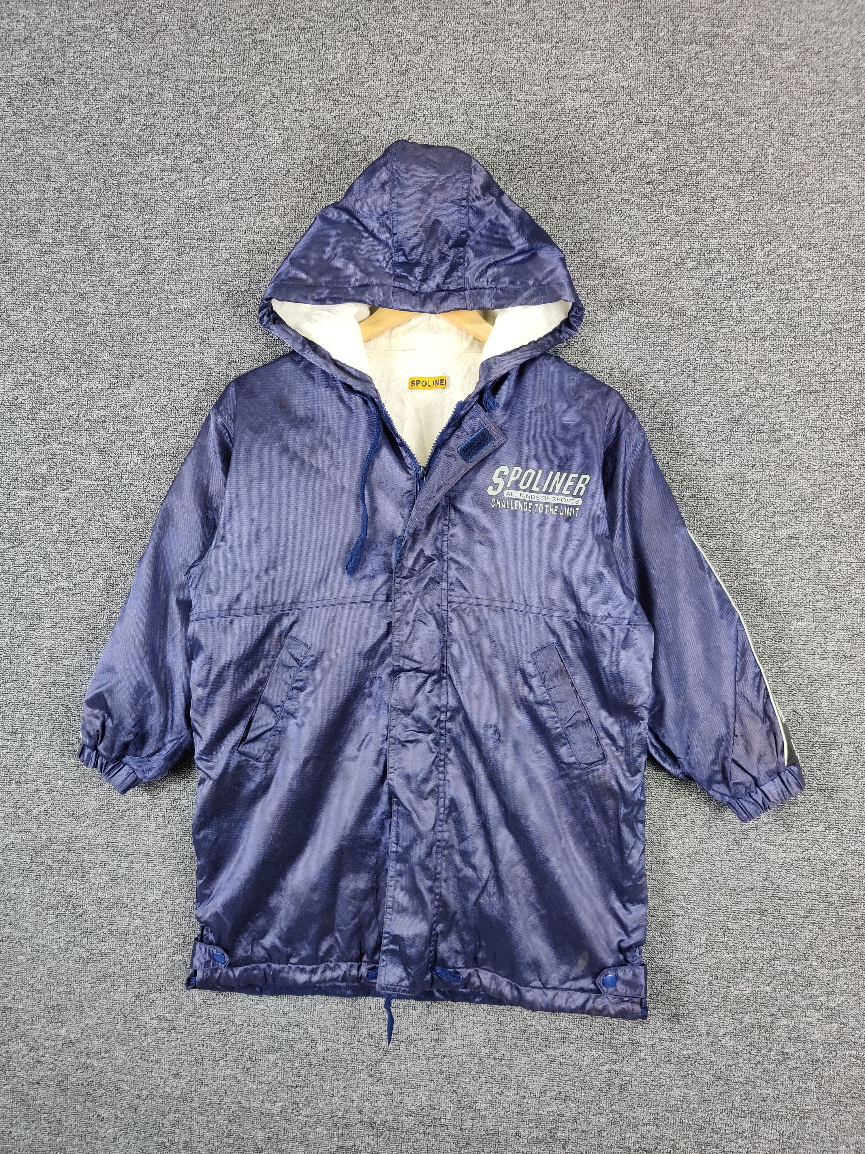 Japanese Brand Vintage Japanese Brand Spoliner Sherpa Hoodie Jacket Size US L / EU 52-54 / 3 - 2 Thumbnail