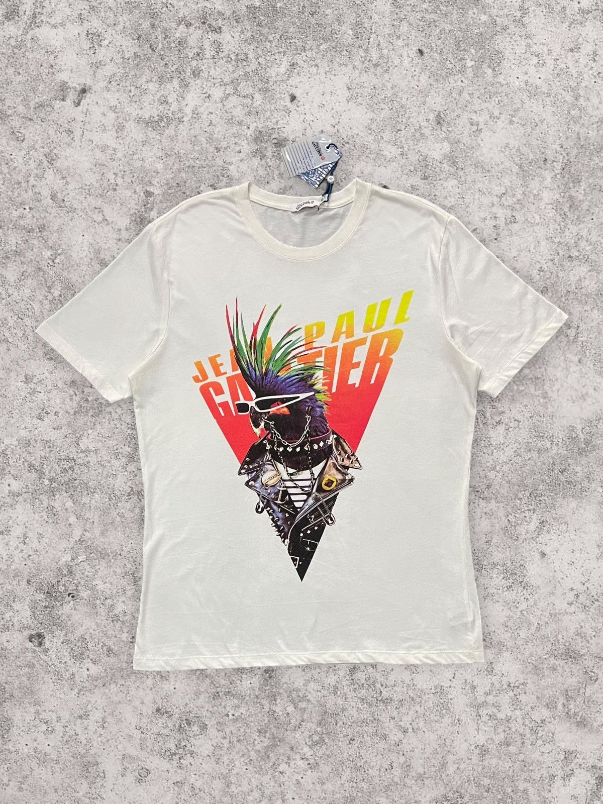 Jean Paul Gaultier Studded Punk Graphic Tshirt