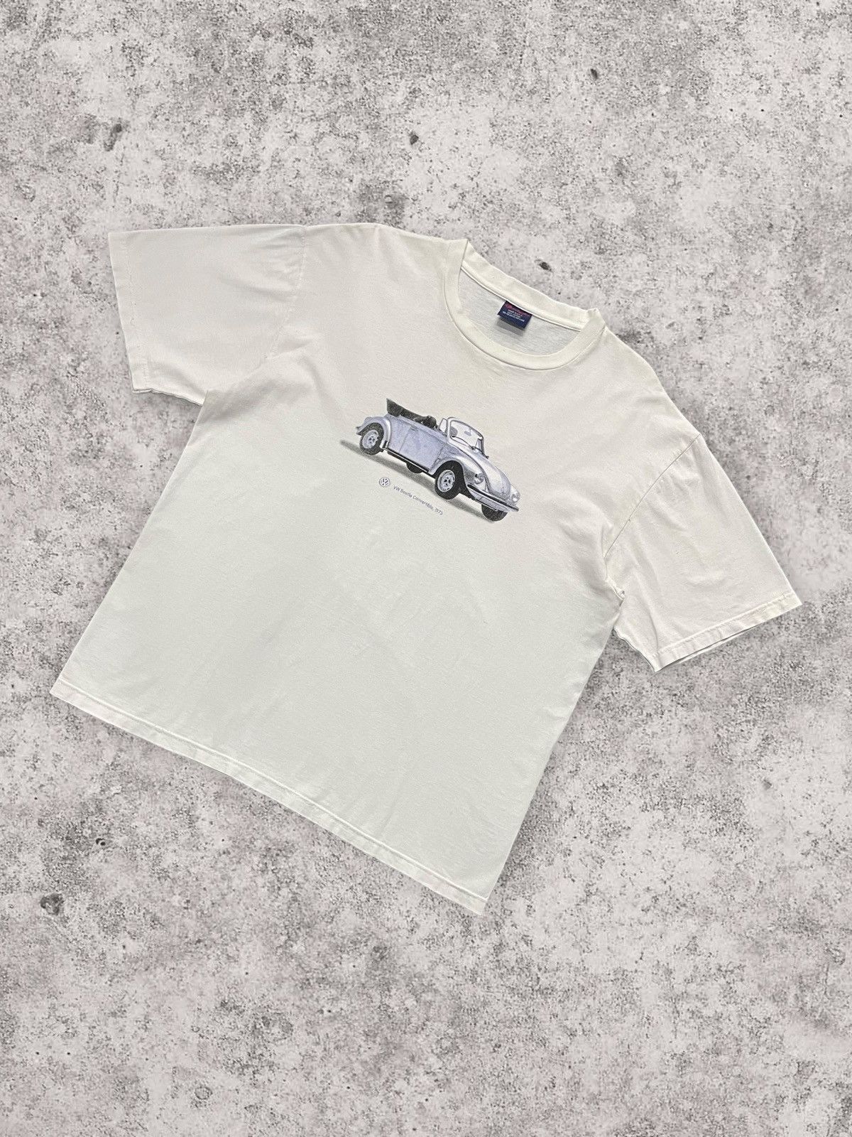 Vintage Rare Vintage 90s Volkswagen Beetle Convertible Photo Tshirt Size US XL / EU 56 / 4 - 3 Thumbnail