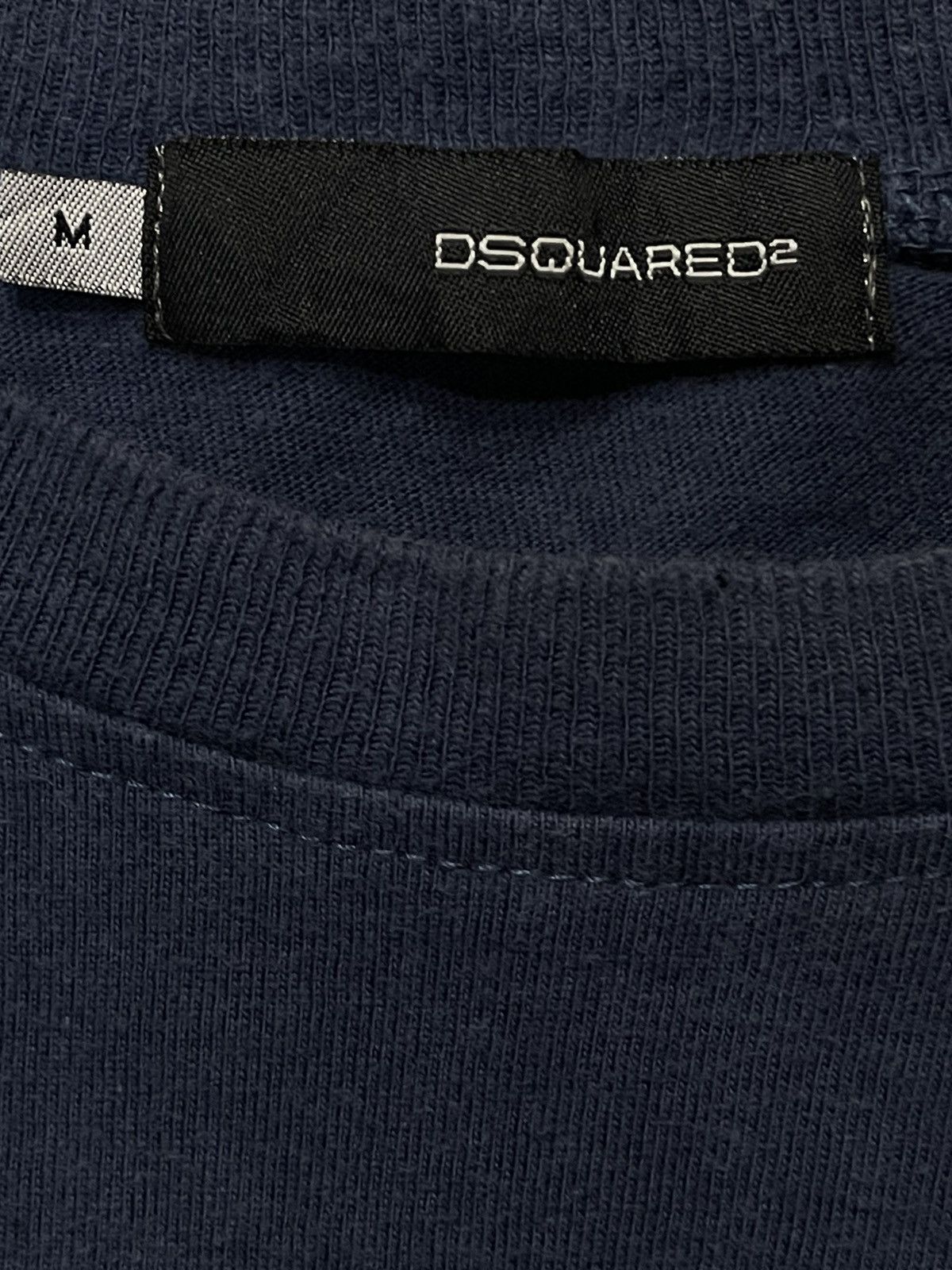 Dsquared2 × Vintage Vintage Dsquared2 Distressed Trash Long Sleeve Tshirt Size US M / EU 48-50 / 2 - 9 Thumbnail