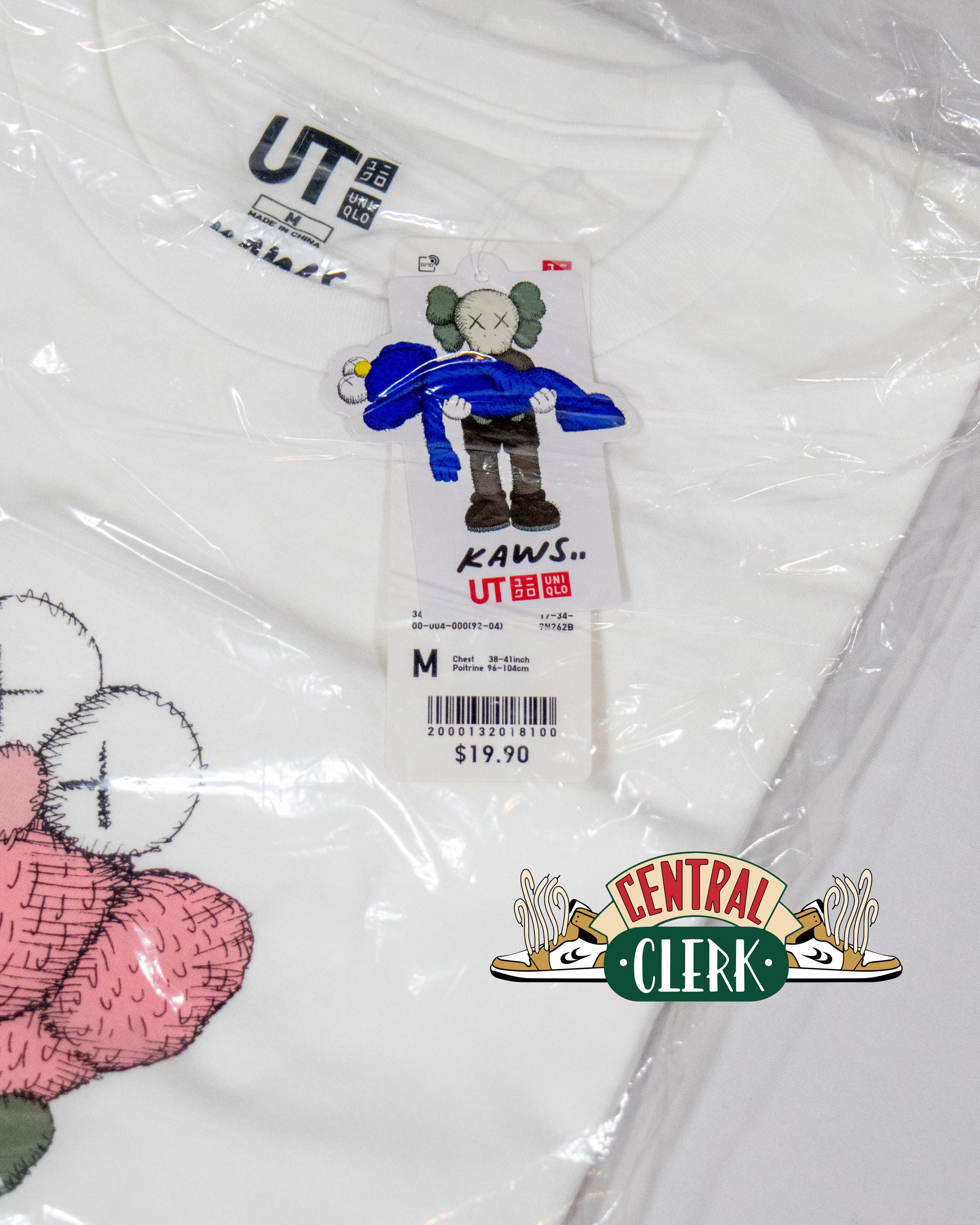 Kaws × Uniqlo Pink BFF Tee Size US M / EU 48-50 / 2 - 3 Thumbnail