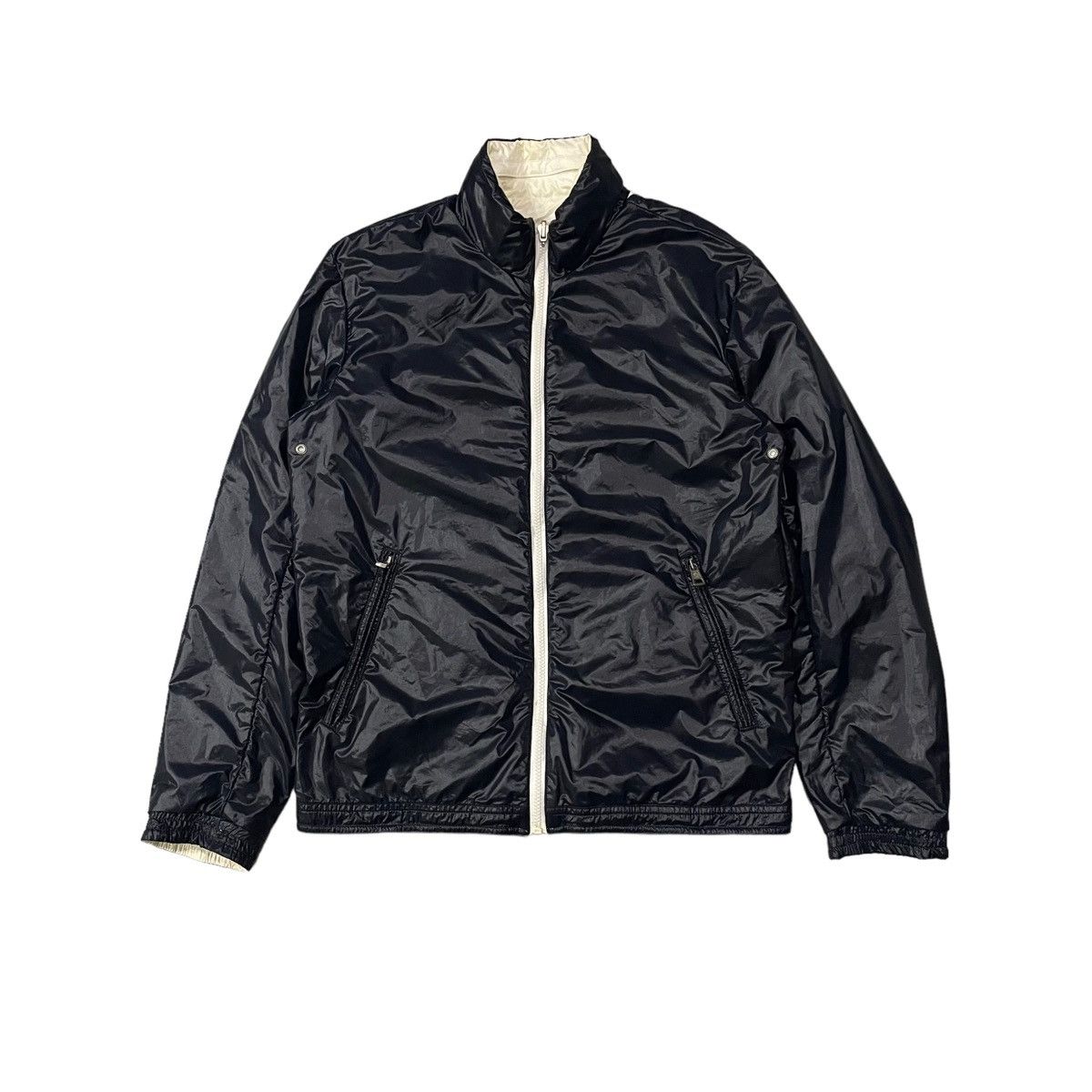 Moncler Moncler Big Logo Reversible Hoodie Puffer Jaket Size US S / EU 44-46 / 1 - 2 Thumbnail