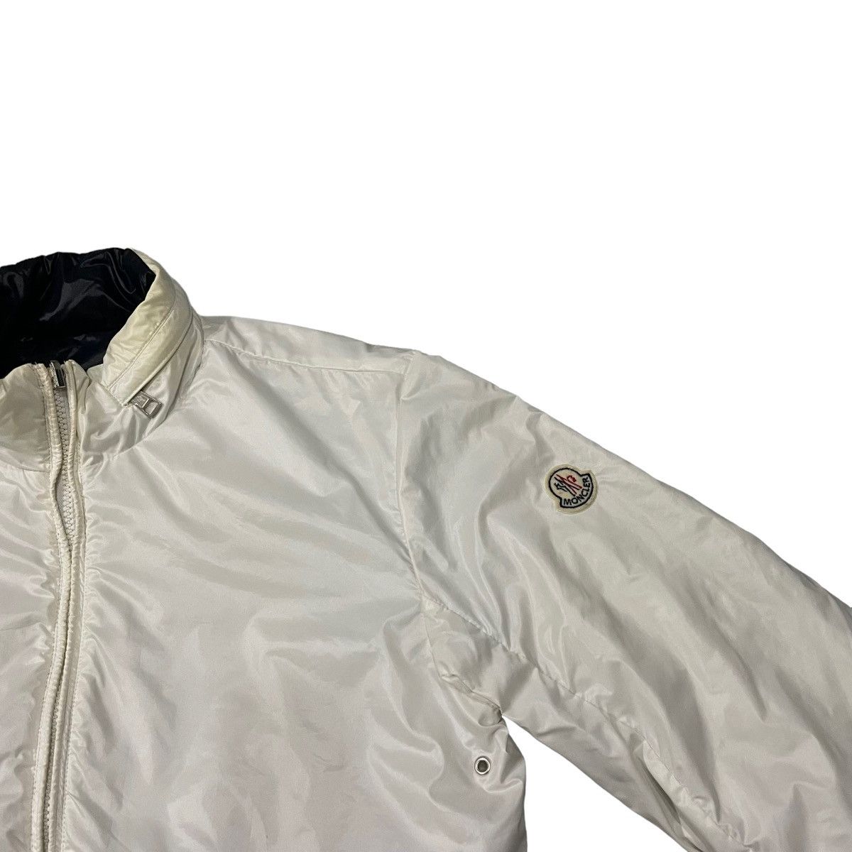 Moncler Moncler Big Logo Reversible Hoodie Puffer Jaket Size US S / EU 44-46 / 1 - 12 Thumbnail