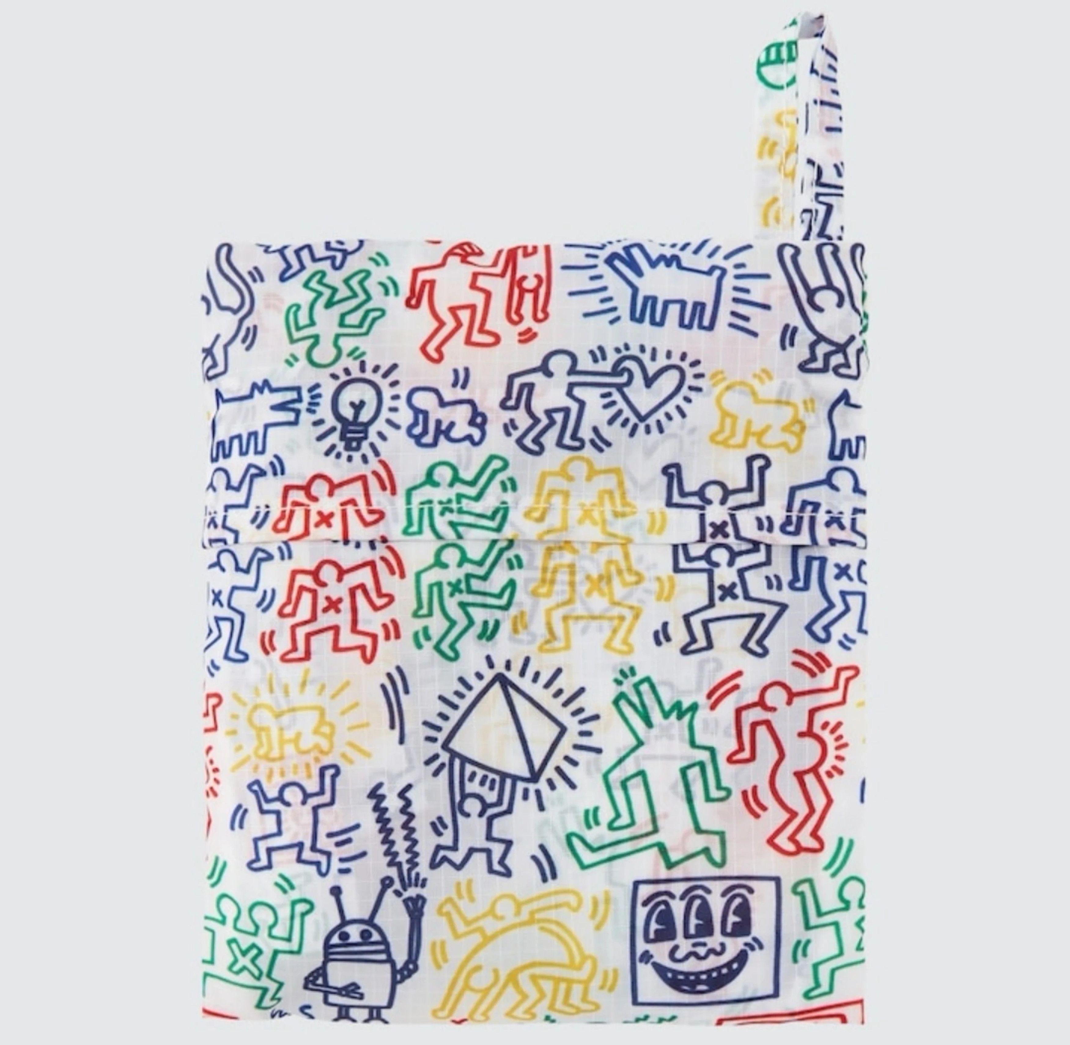 Keith Haring Keith Haring Designer Pocketable Tote Bag Limited Edition Size ONE SIZE - 4 Thumbnail