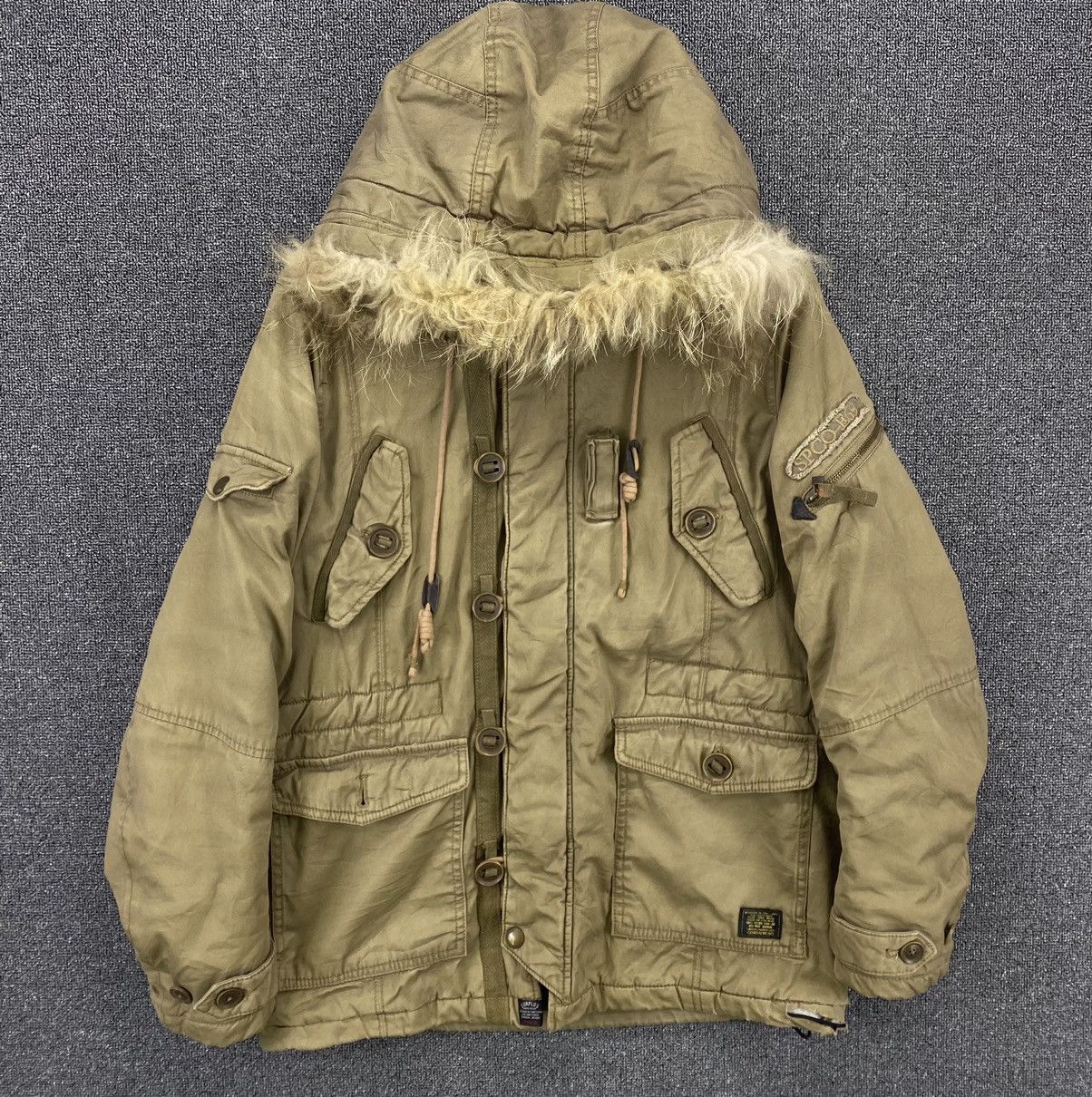 image of Military x Surplus Vintage Surplus Seminary Craftsmen General Wear Jacket, Men's (Size Large)