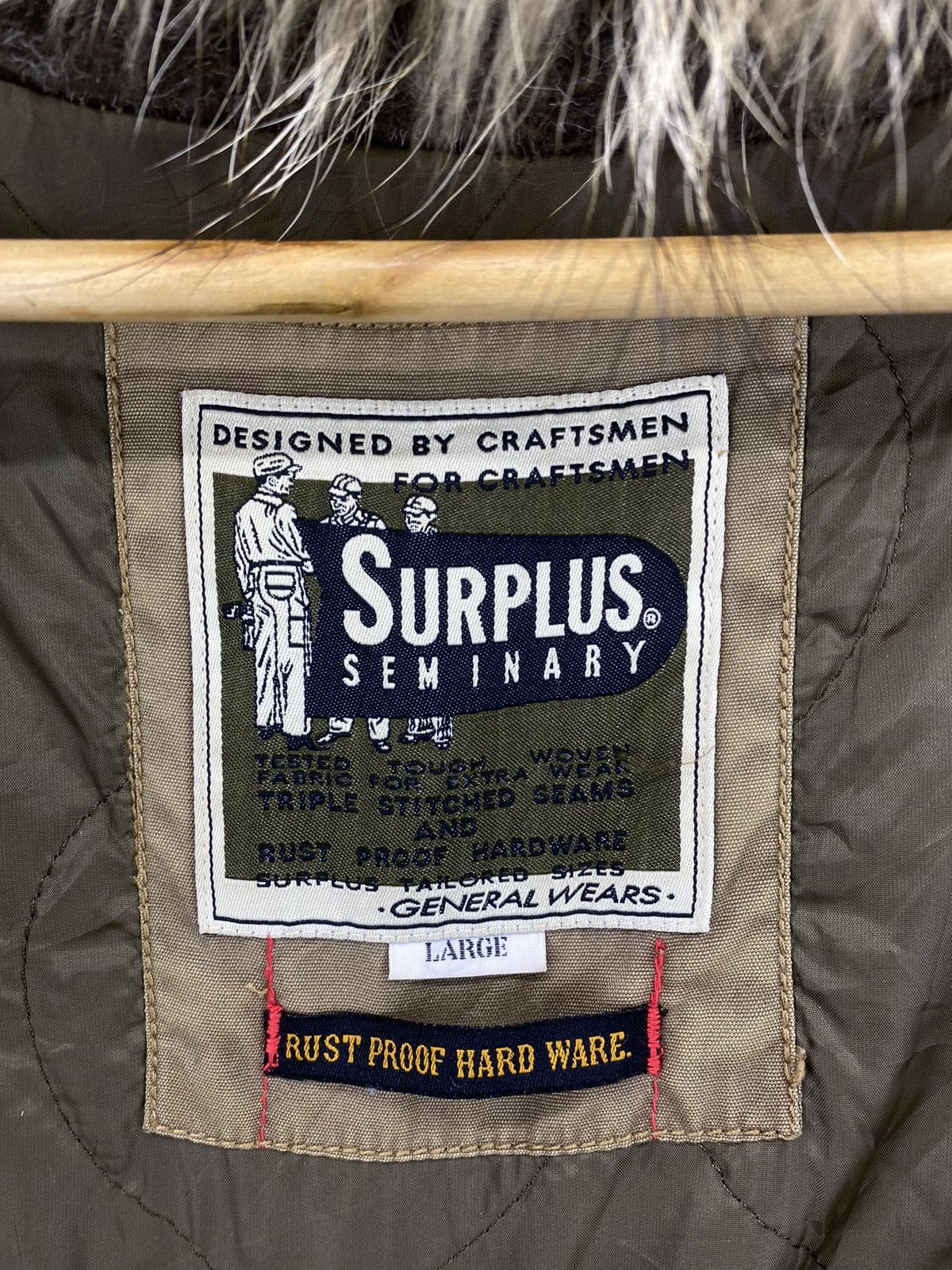 Vintage Vintage Surplus Seminary Craftsmen General Wear Jacket Size US L / EU 52-54 / 3 - 9 Thumbnail