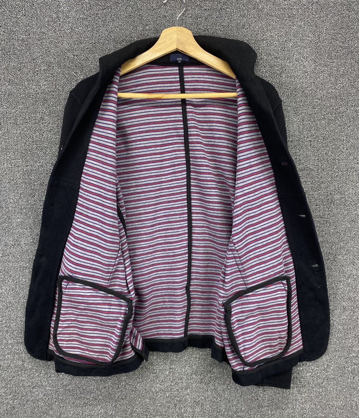 Japanese Brand Vintage Ships Coat Light Jacket Size L / US 10 / IT 46 - 8 Thumbnail