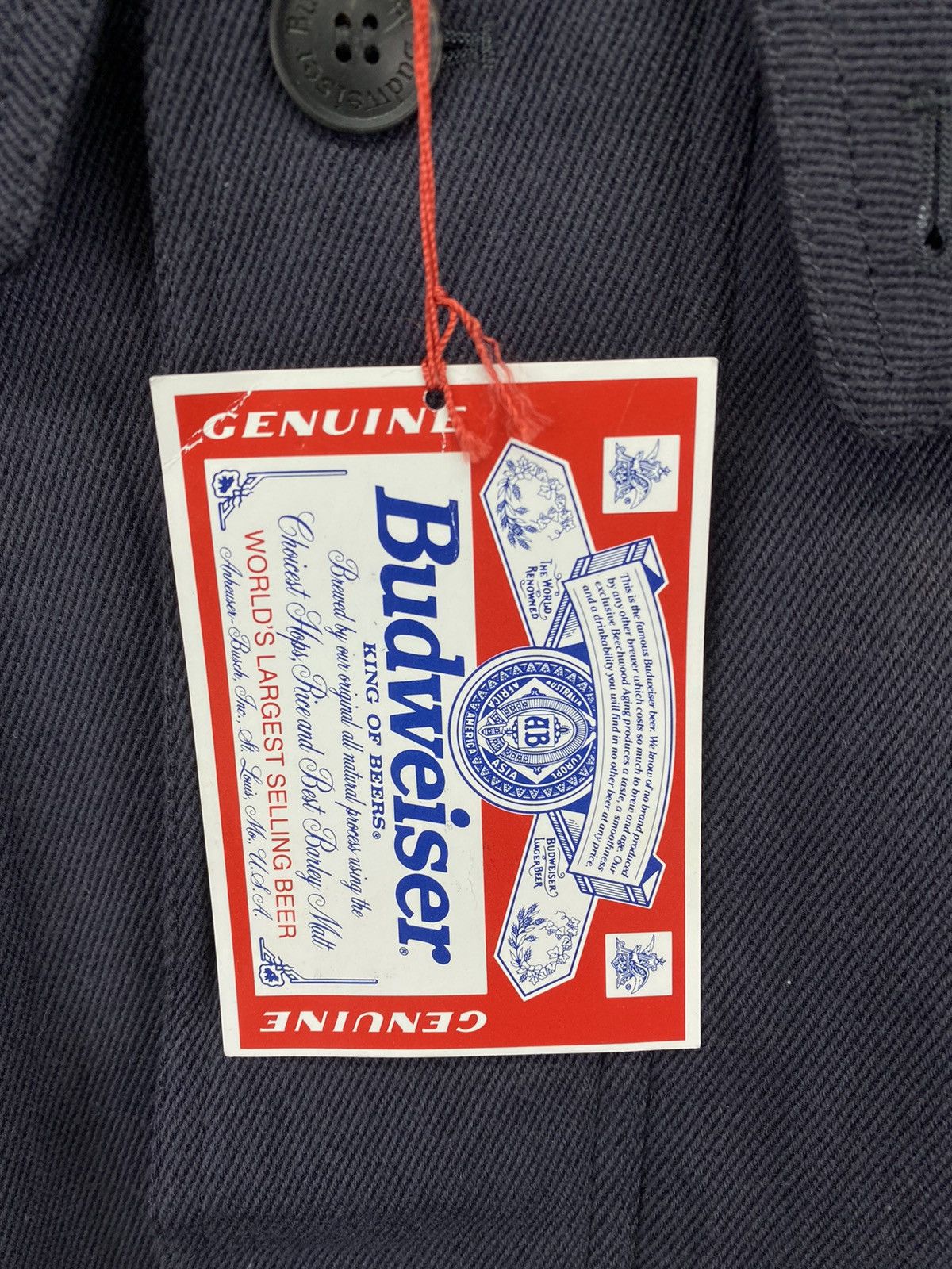 Budweiser Vintage Budweiser Hoodie Jacket Size US M / EU 48-50 / 2 - 8 Thumbnail
