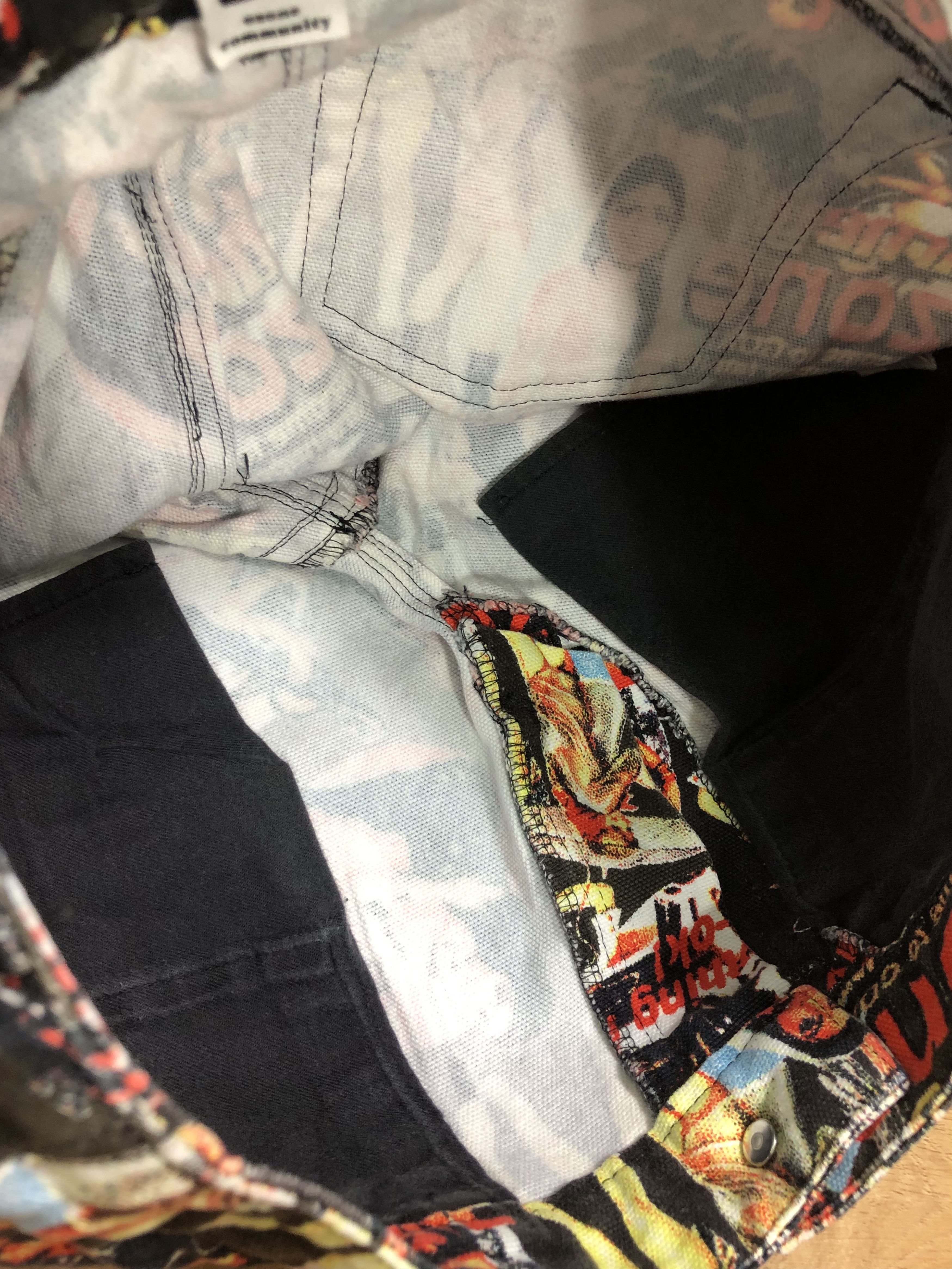 Japanese Brand RARE🔥90’S HYSTERIC GLAMOUR OZONE COMM. WELCOME TO GOA DENIM Size 26" / US 2 / IT 38 - 10 Thumbnail