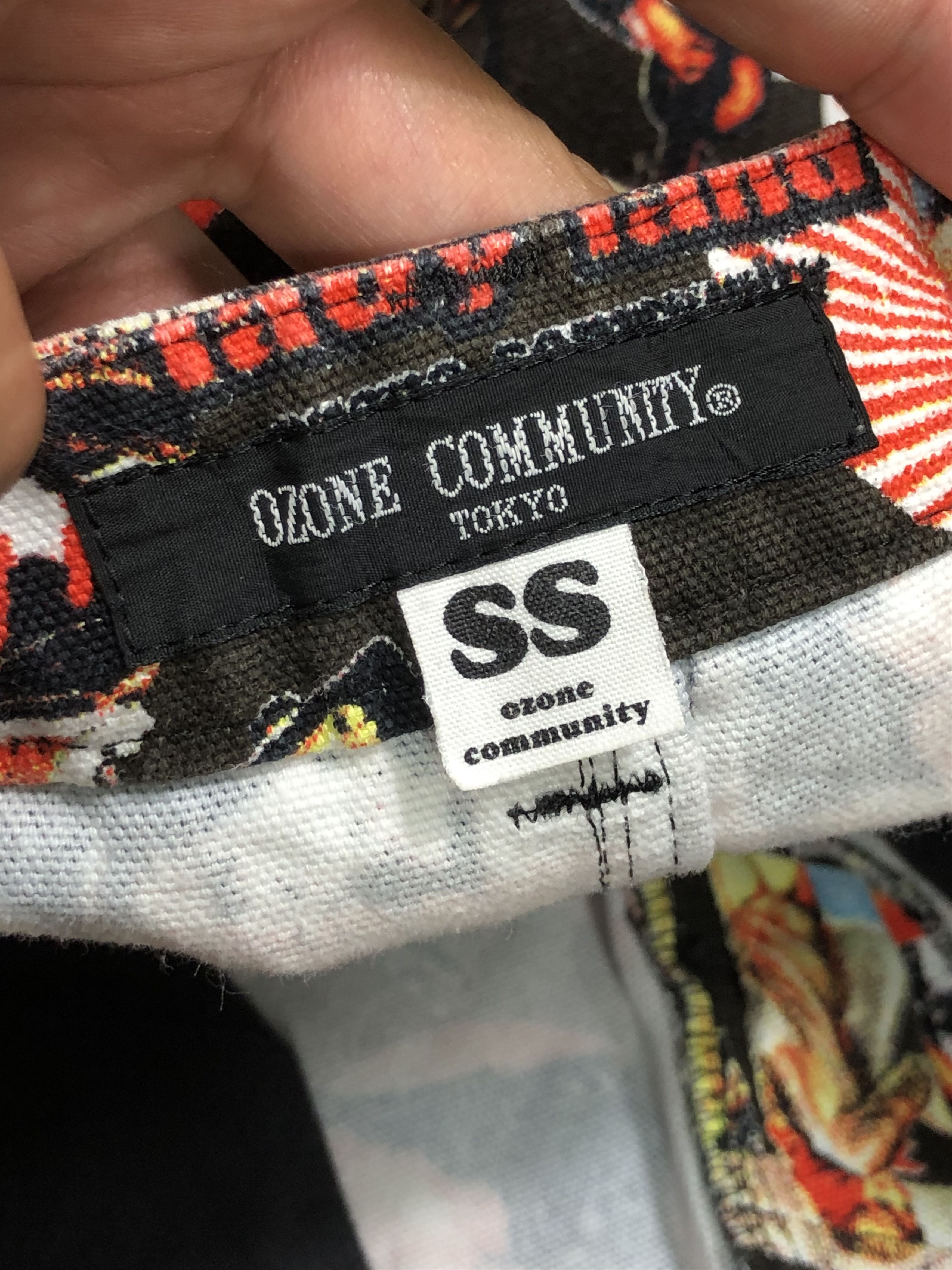 Japanese Brand RARE🔥90’S HYSTERIC GLAMOUR OZONE COMM. WELCOME TO GOA DENIM Size 26" / US 2 / IT 38 - 11 Thumbnail