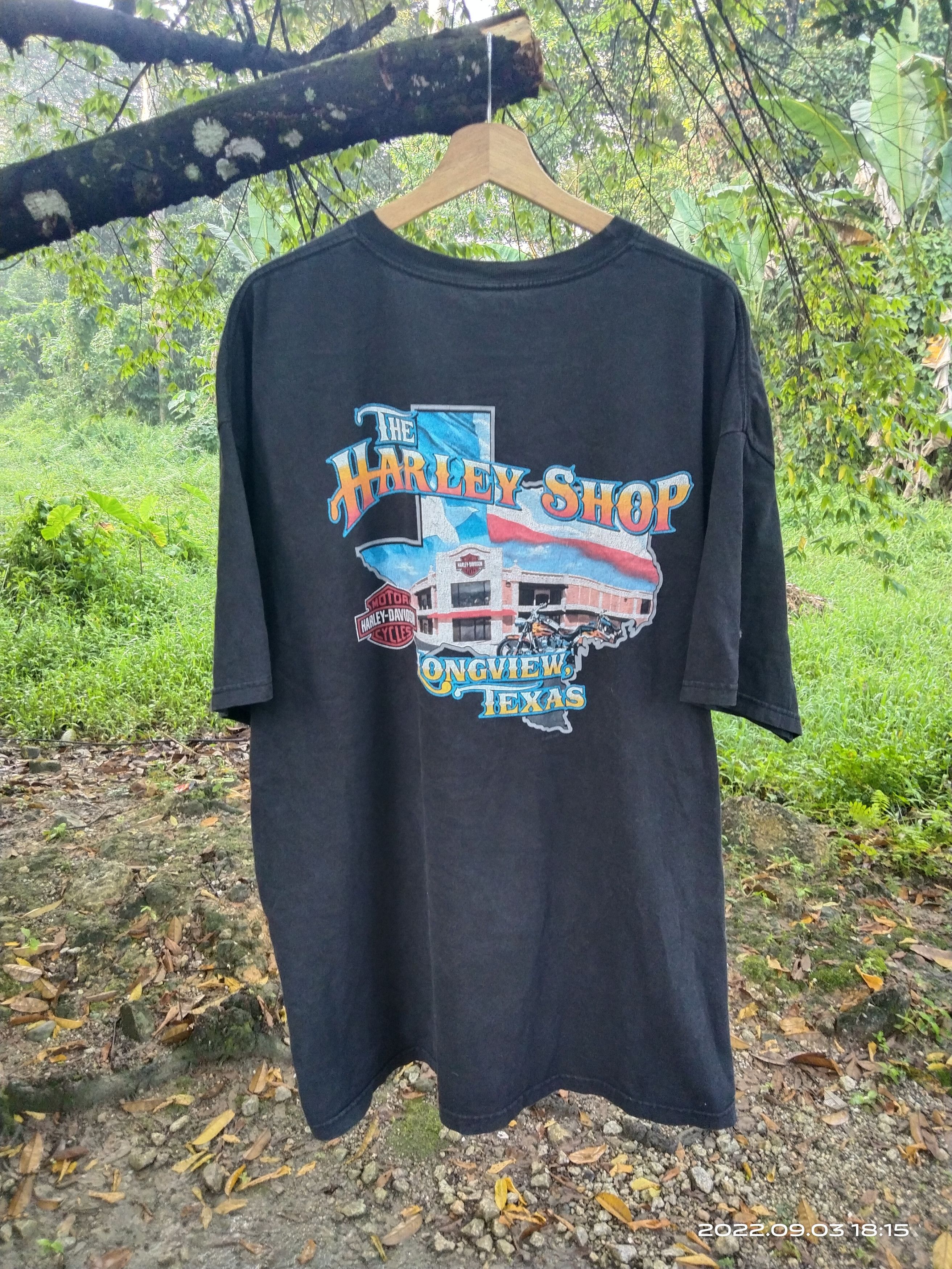 Harley Davidson × Vintage DiSTRESSED VINTAGE Y2K HARLEY DIVIDSON SEXY GIRL Size US XXL / EU 58 / 5 - 2 Thumbnail