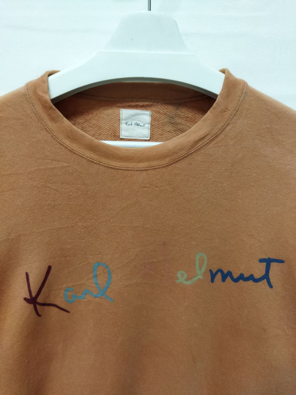 Karl Helmut Vintage Karl Helmut Spellout Sweatshirt Size US L / EU 52-54 / 3 - 4 Thumbnail
