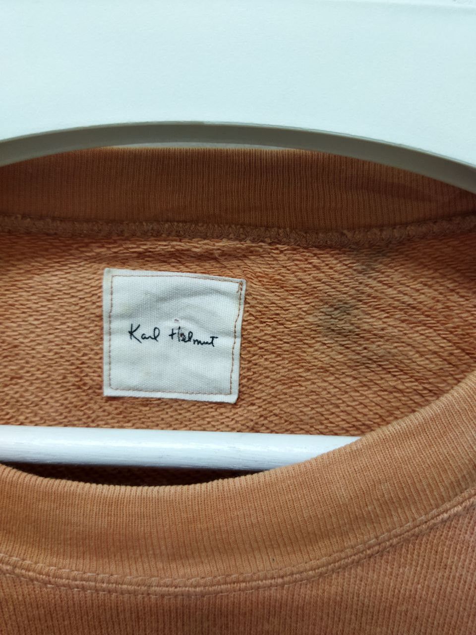 Karl Helmut Vintage Karl Helmut Spellout Sweatshirt Size US L / EU 52-54 / 3 - 3 Thumbnail