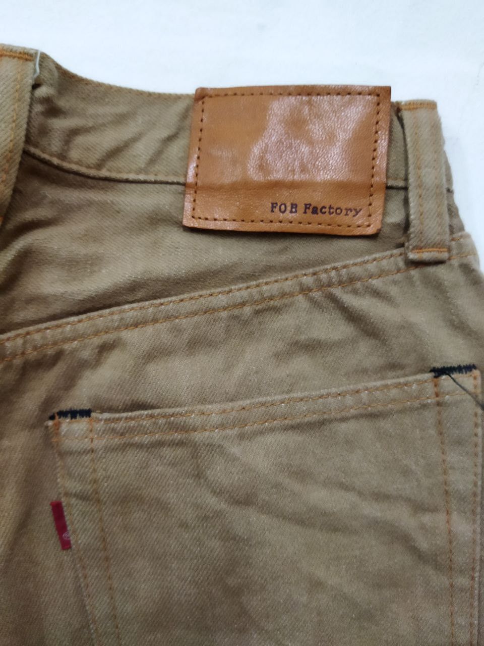 FOB Factory FOB FACTORY Selvedge Jeans - Size 30 Size US 30 / EU 46 - 4 Thumbnail