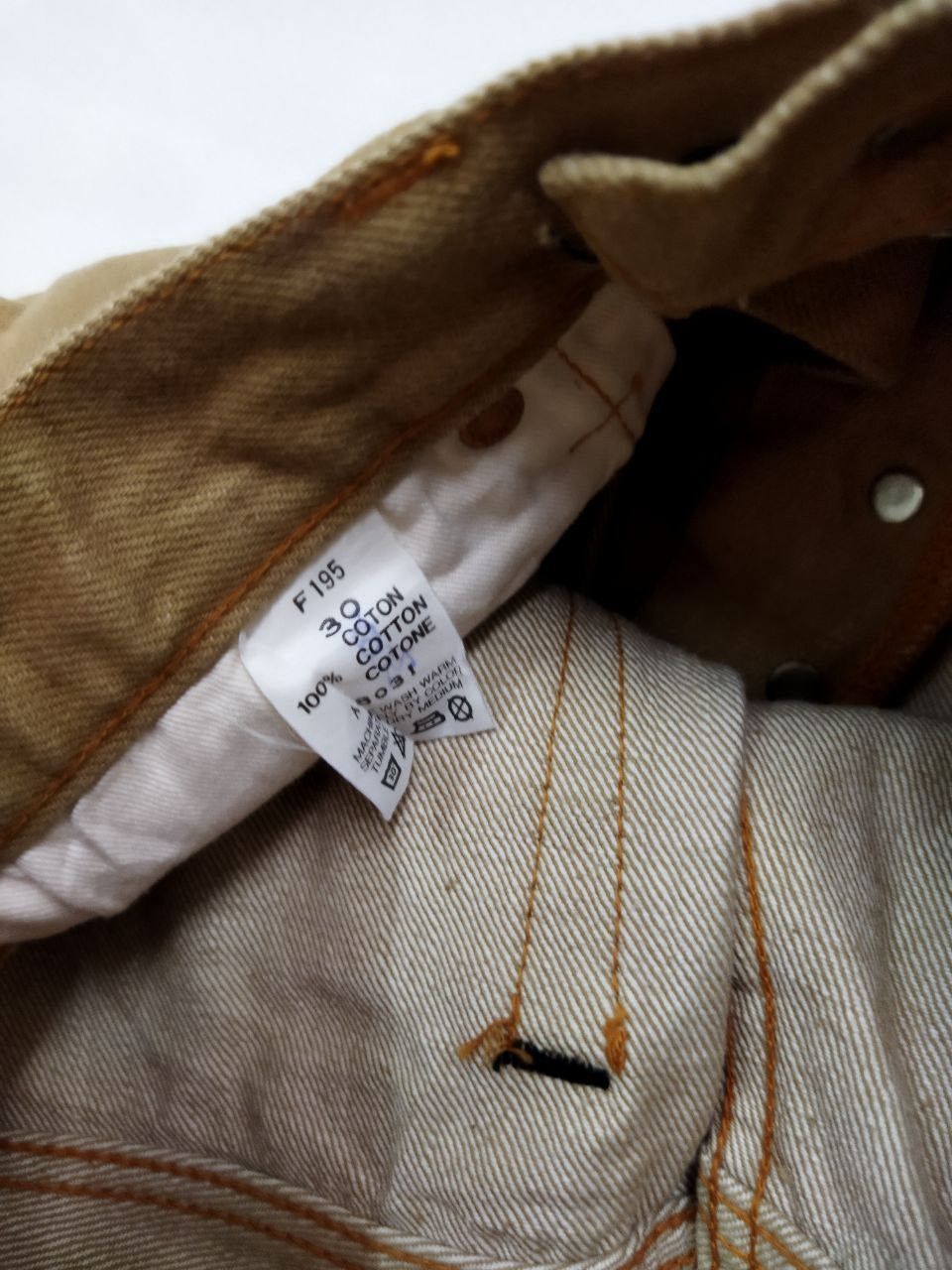 FOB Factory FOB FACTORY Selvedge Jeans - Size 30 Size US 30 / EU 46 - 3 Thumbnail