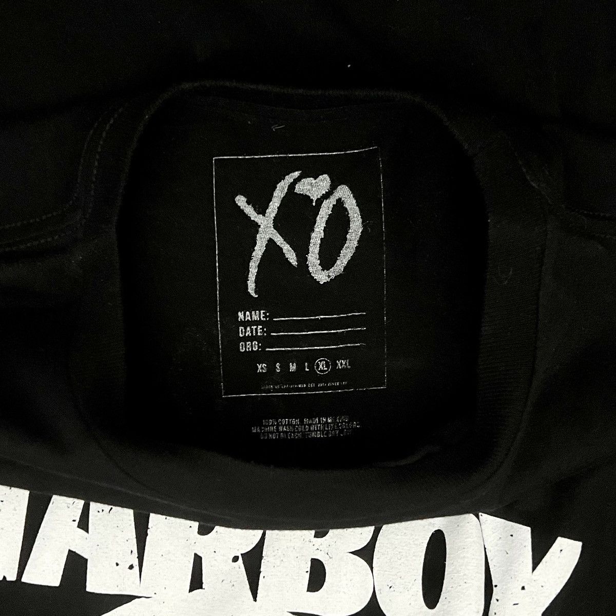 The Weeknd × XO The Weeknd XO Starboy 2016 Panther Graphic Tee Size US XL / EU 56 / 4 - 3 Thumbnail