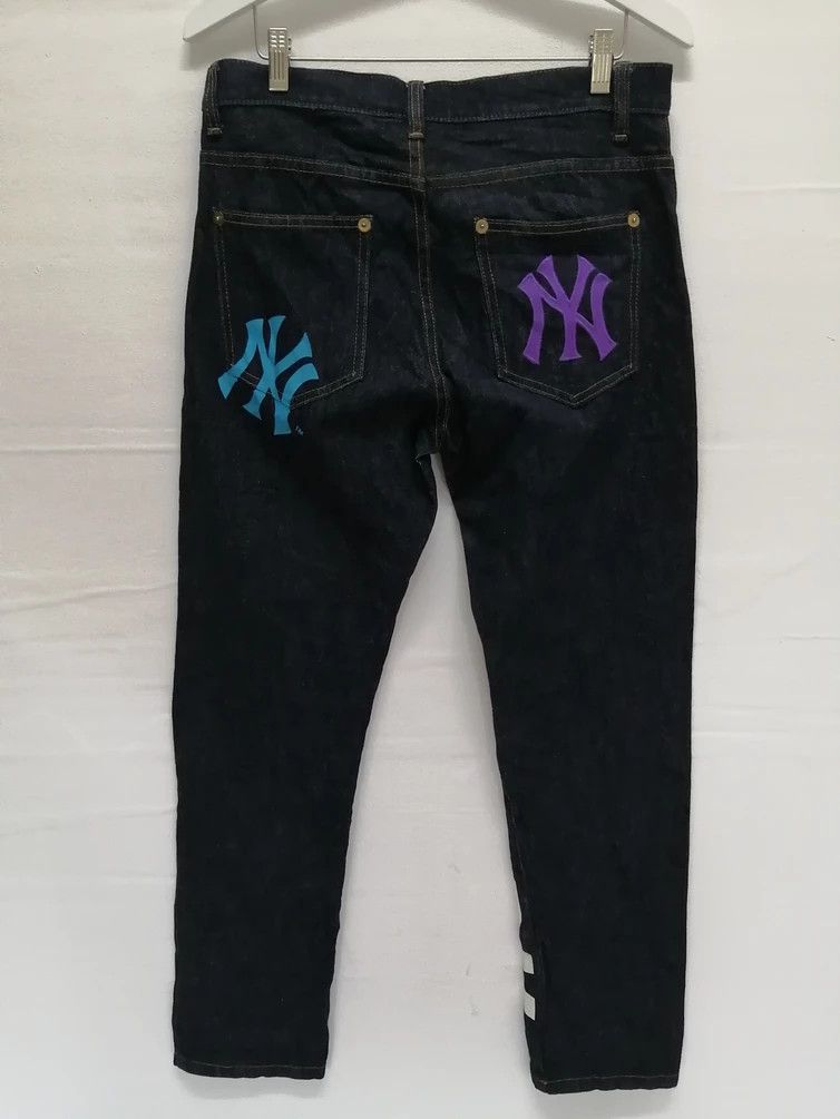MLB MAJOR LEAGUE BASEBALL by LB-03 New York Jeans Size US 32 / EU 48 - 7 Thumbnail