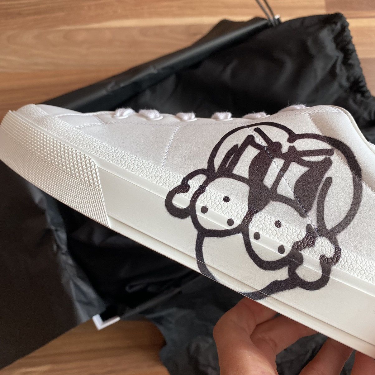 Givenchy Givenchy Chito City Court Dog Print Low Top Sneakers Size US 12 / EU 45 - 3 Thumbnail