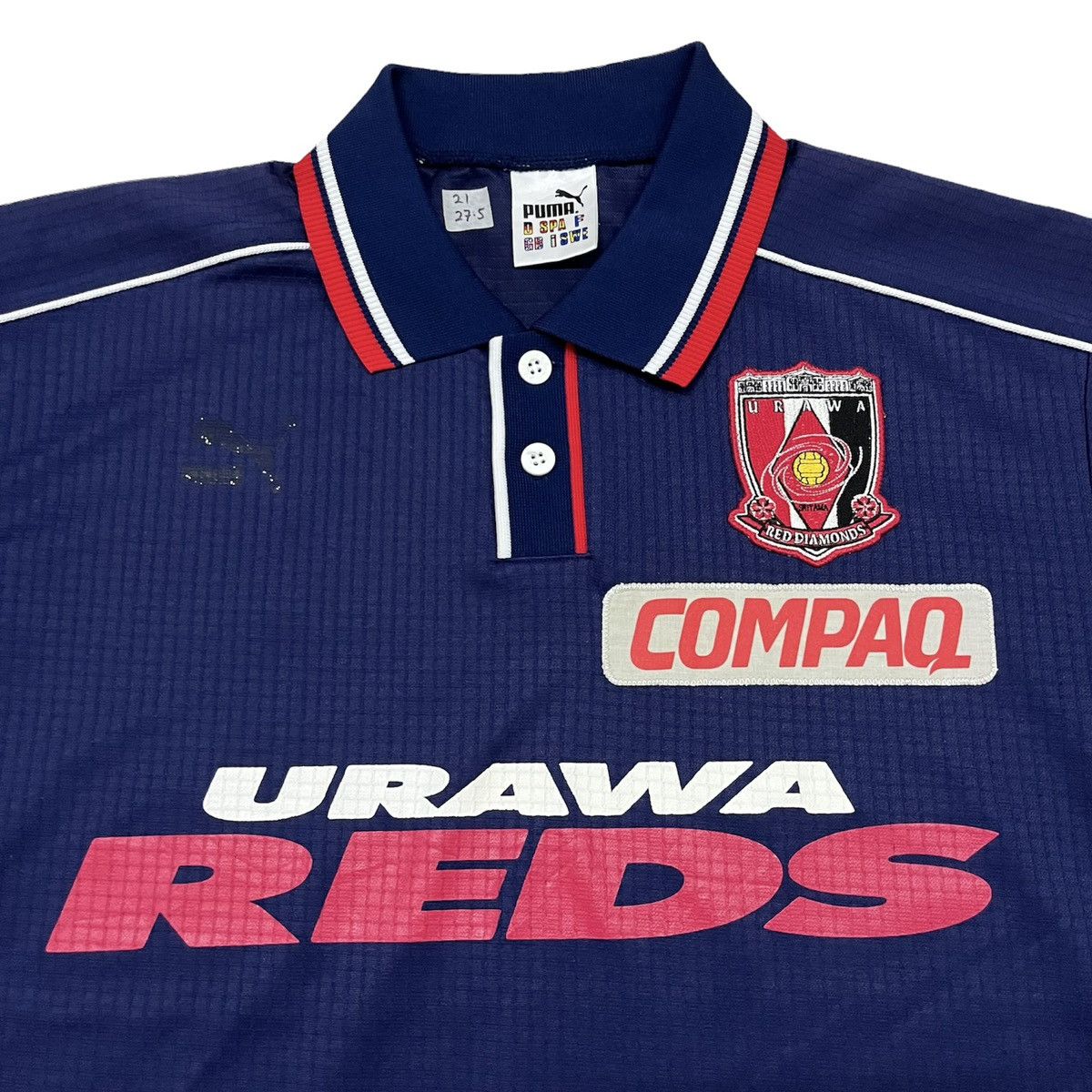 Japanese Brand × Vintage Vintage 90s Urawa Reds J League Jersey Japan Team Size US L / EU 52-54 / 3 - 3 Thumbnail